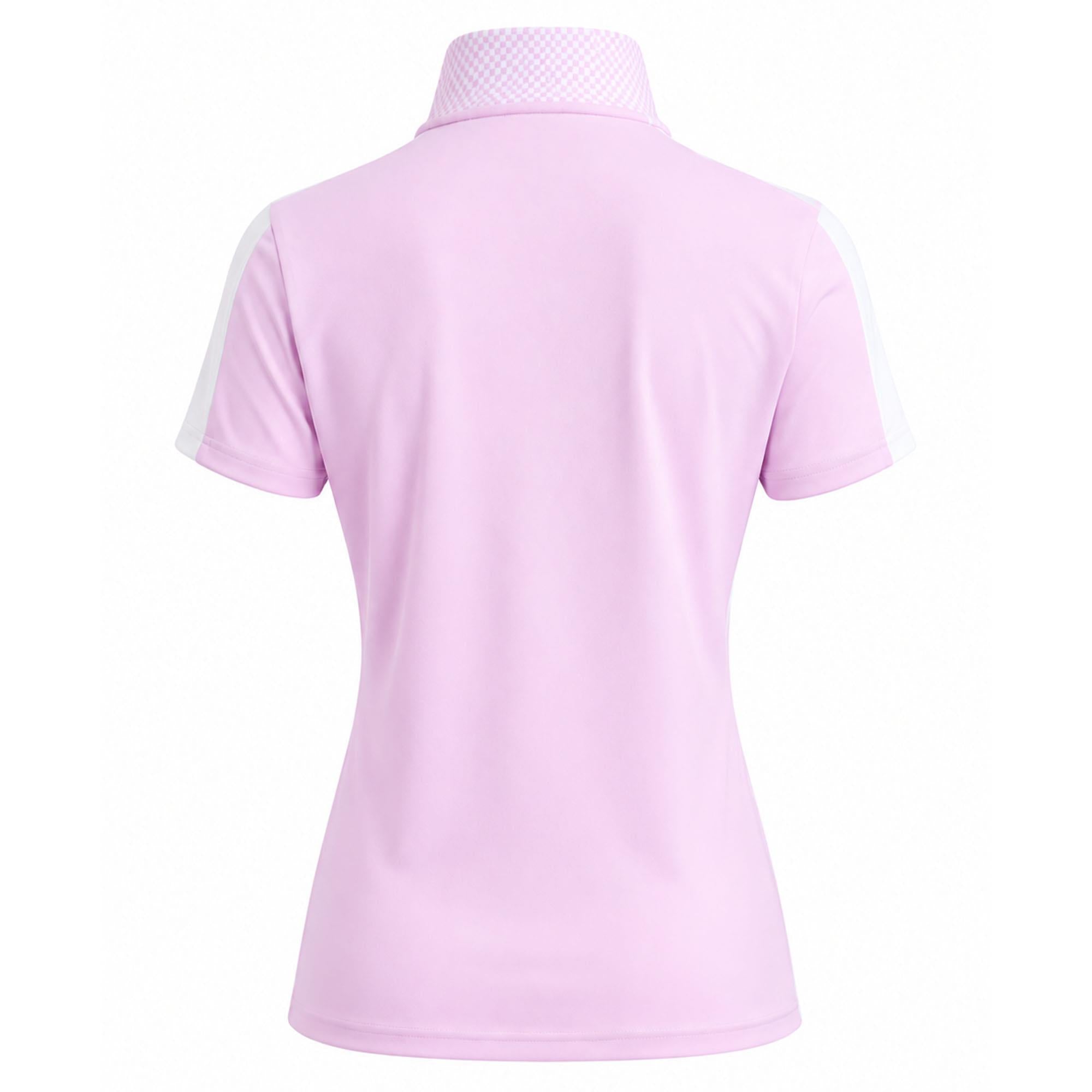J Lindeberg Pip Ladies Golf Polo Shirt Orchid Bouquet