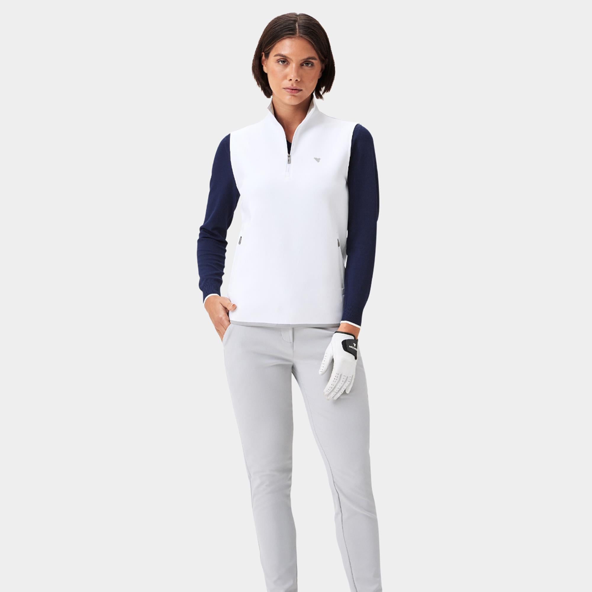 Macade Golf Therma Ladies Golf Vest White