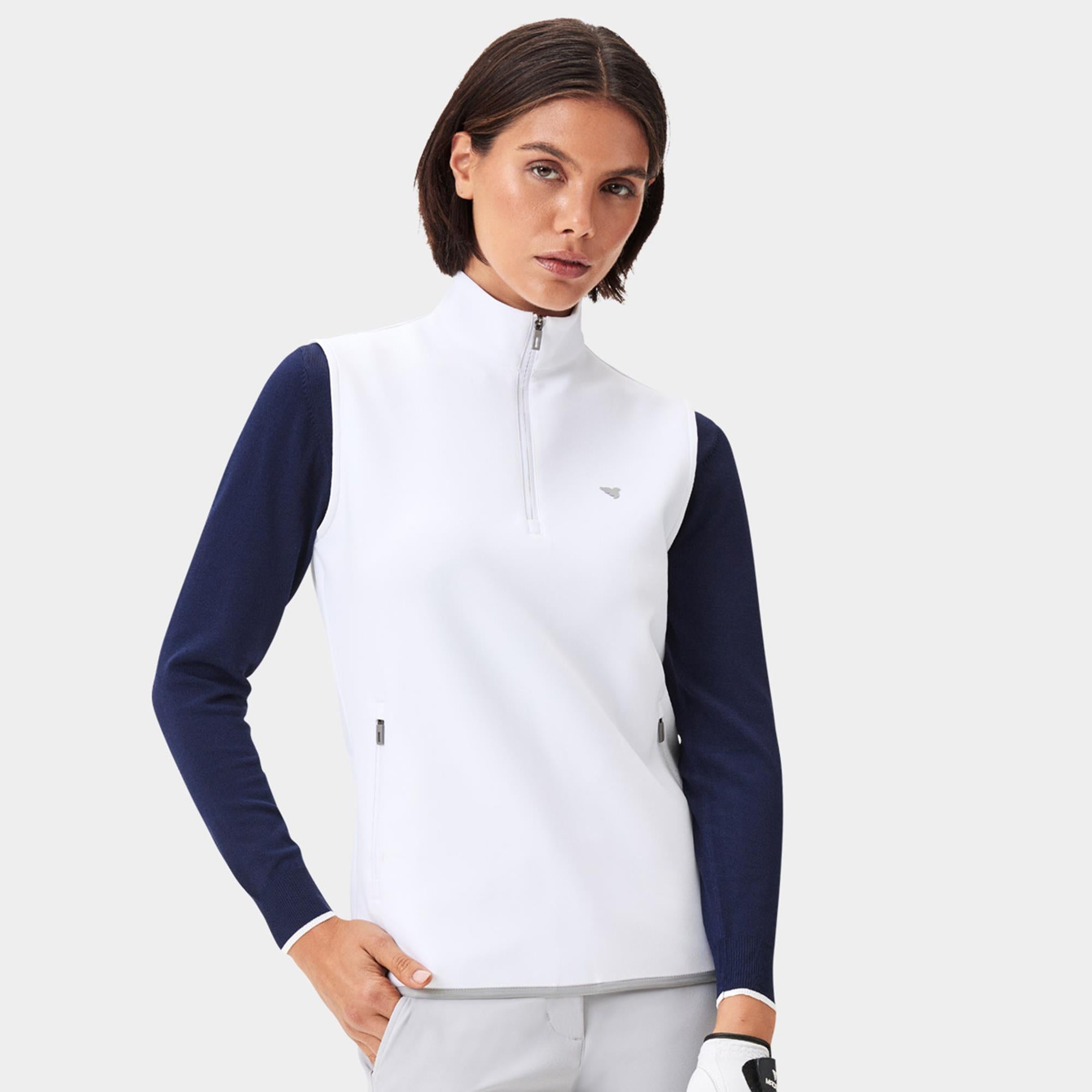 Macade Golf Therma Ladies Golf Vest White