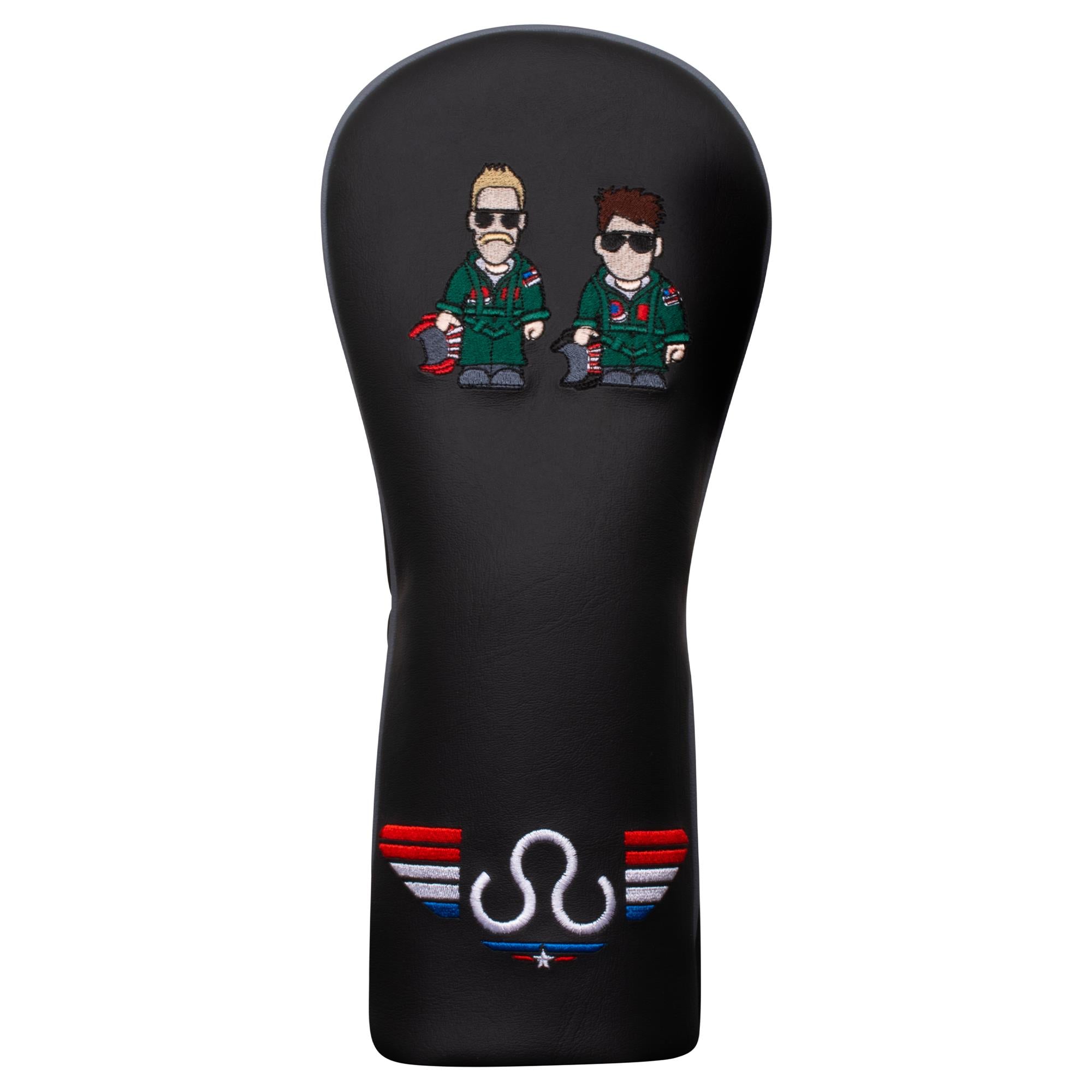 Top Gun Maverick and Goose Driver Headcover Black