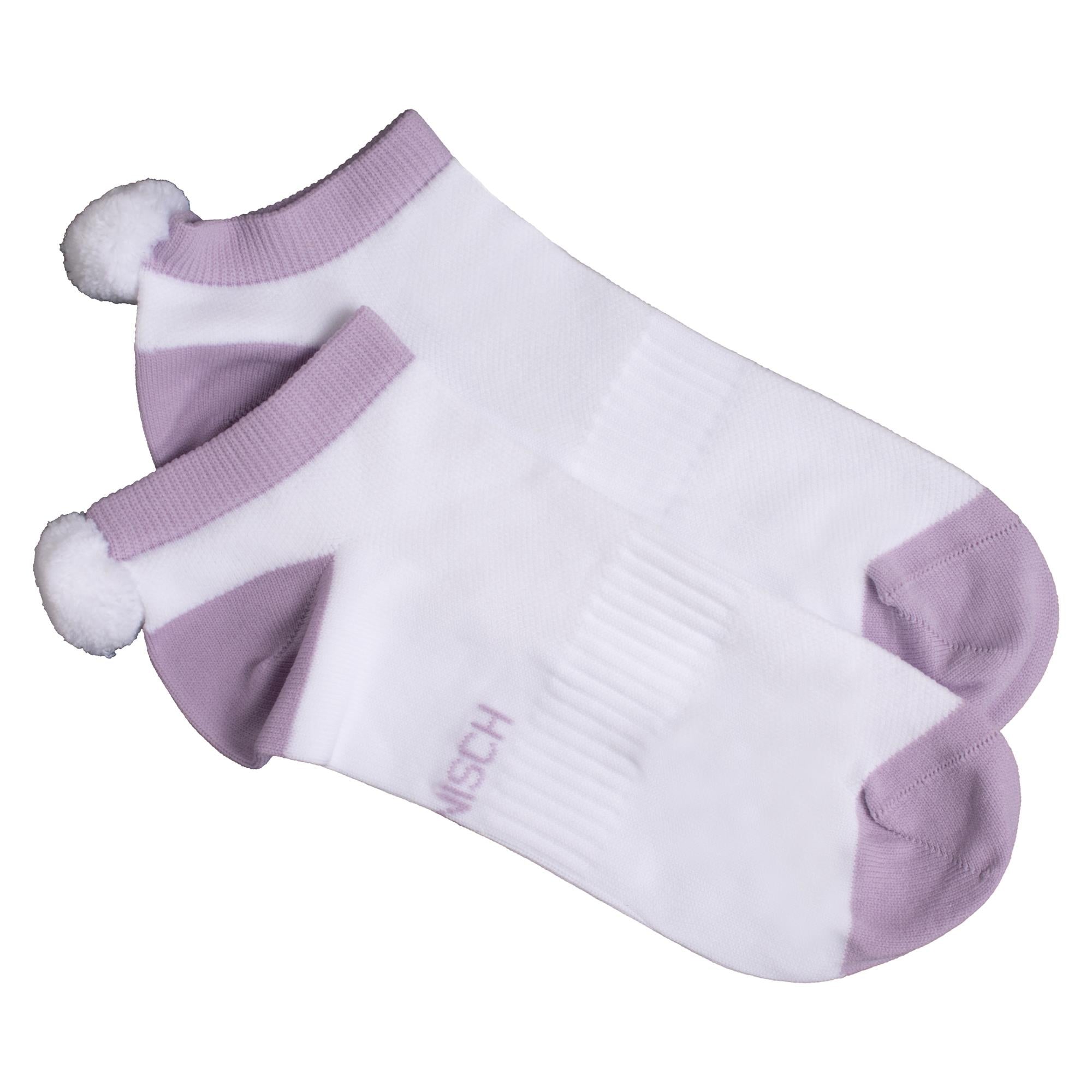 Rohnisch 2-Pack Functional Pompom Socks Orchid Bloom