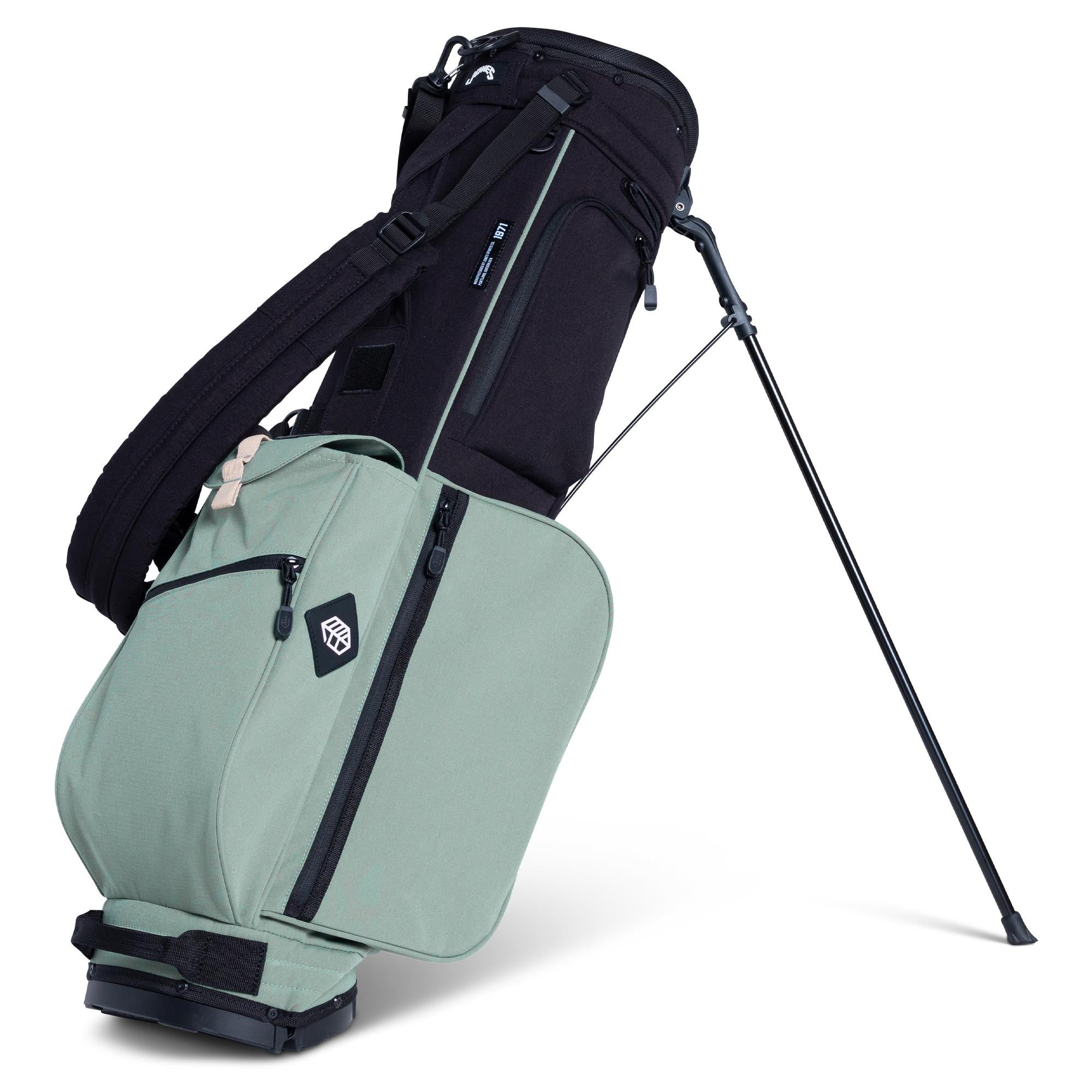 Jones Rover R Stand Golf Bag Black/Sage Leaf