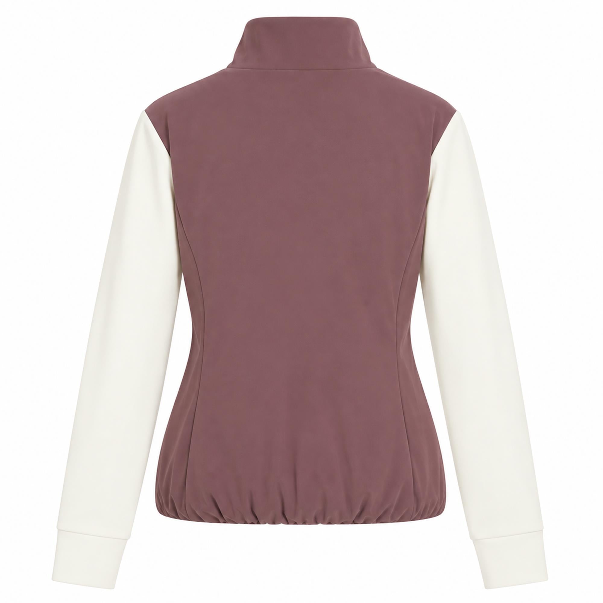 Puma Cloudspun Hybrid Fleece Ladies Golf Jacket Brown
