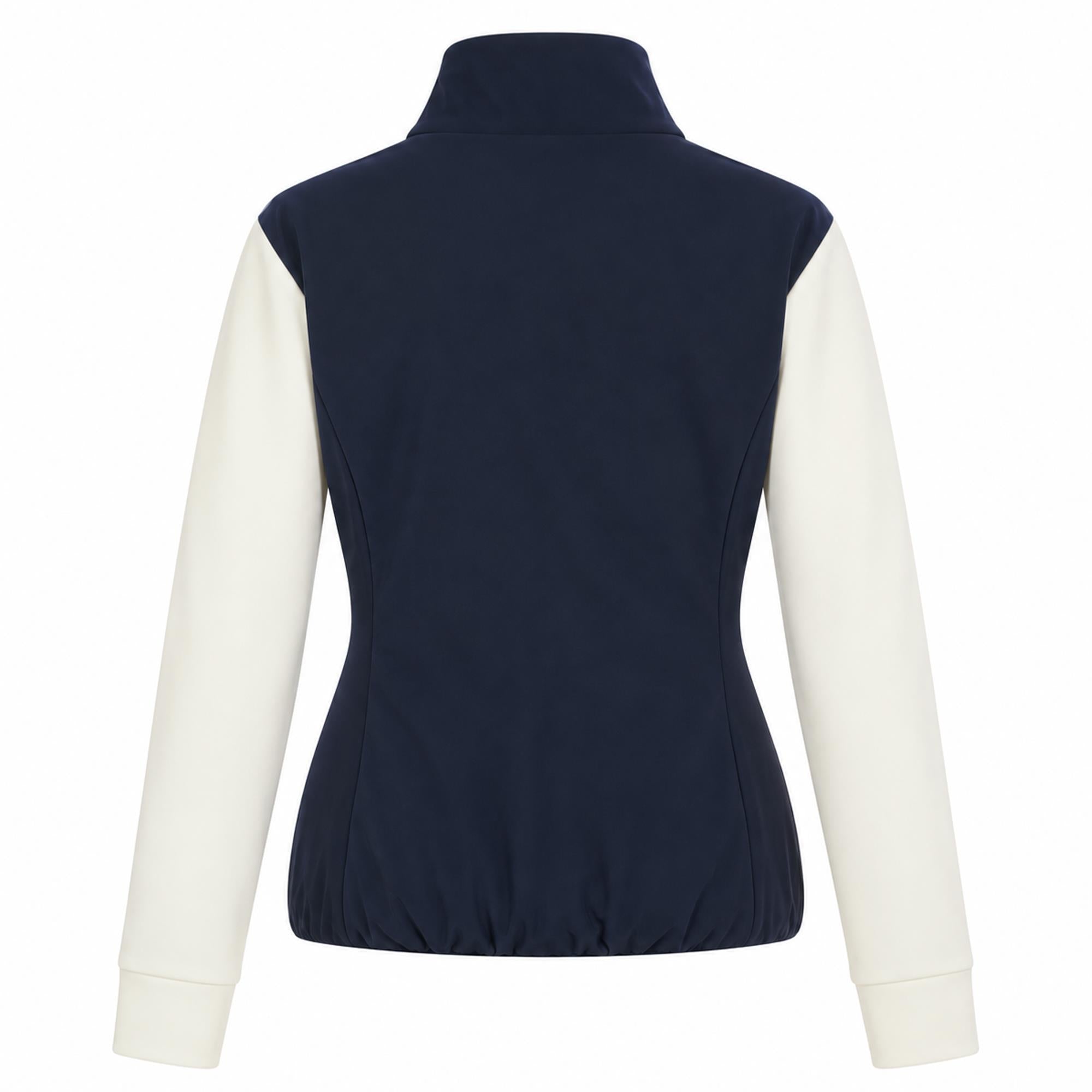 Puma Cloudspun Hybrid Fleece Ladies Golf Jacket Navy