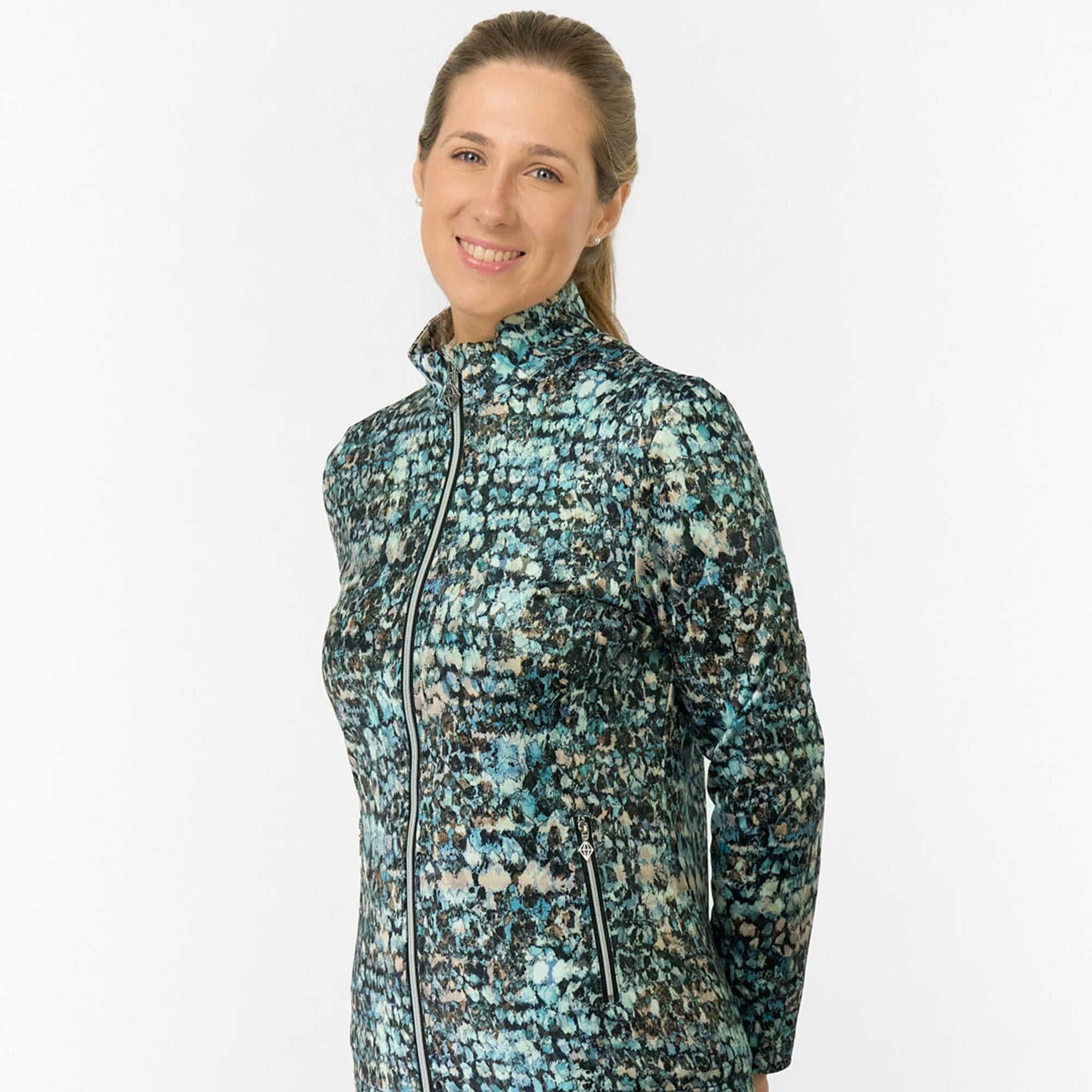 Pure Golf Auttie Winterweight Ladies Golf Jacket Gilded Aspen