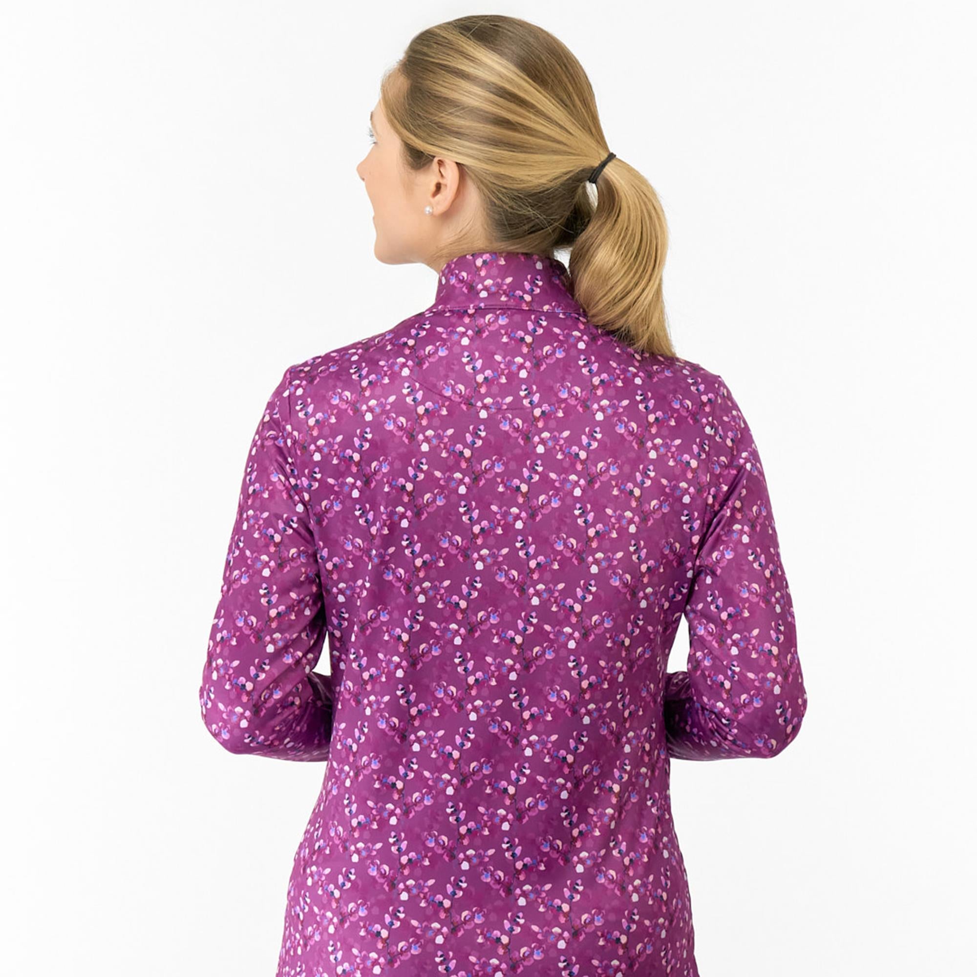 Pure Golf Auttie Winterweight Ladies Golf Jacket Morello Orchard