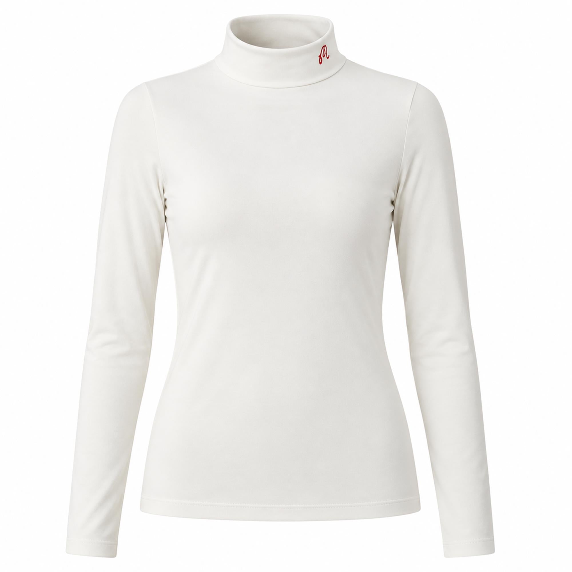 Malbon Golf Rally Ladies Mockneck Sugar Swizzle