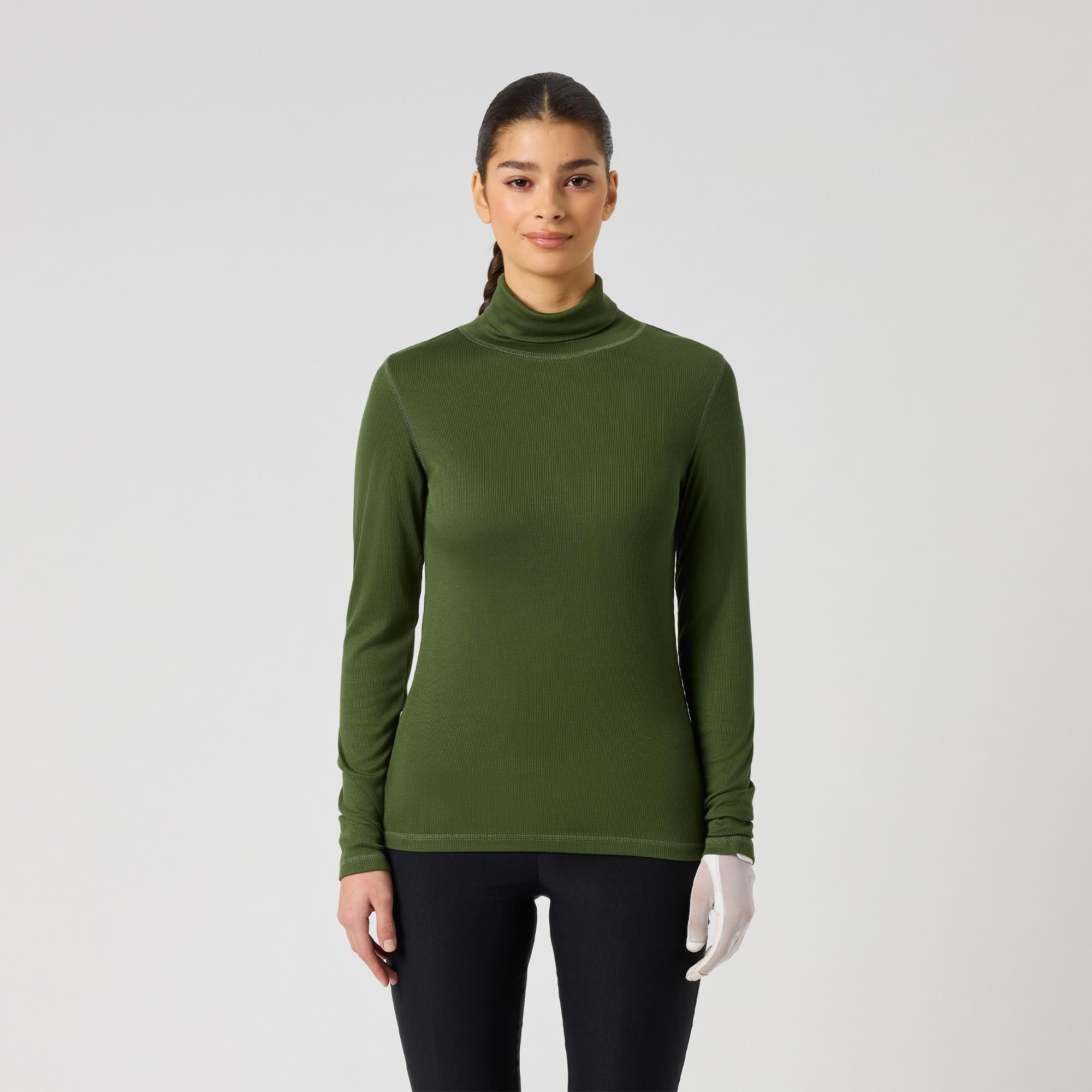 Daily Sports Ancona Ladies Golf Roll Neck Khakora