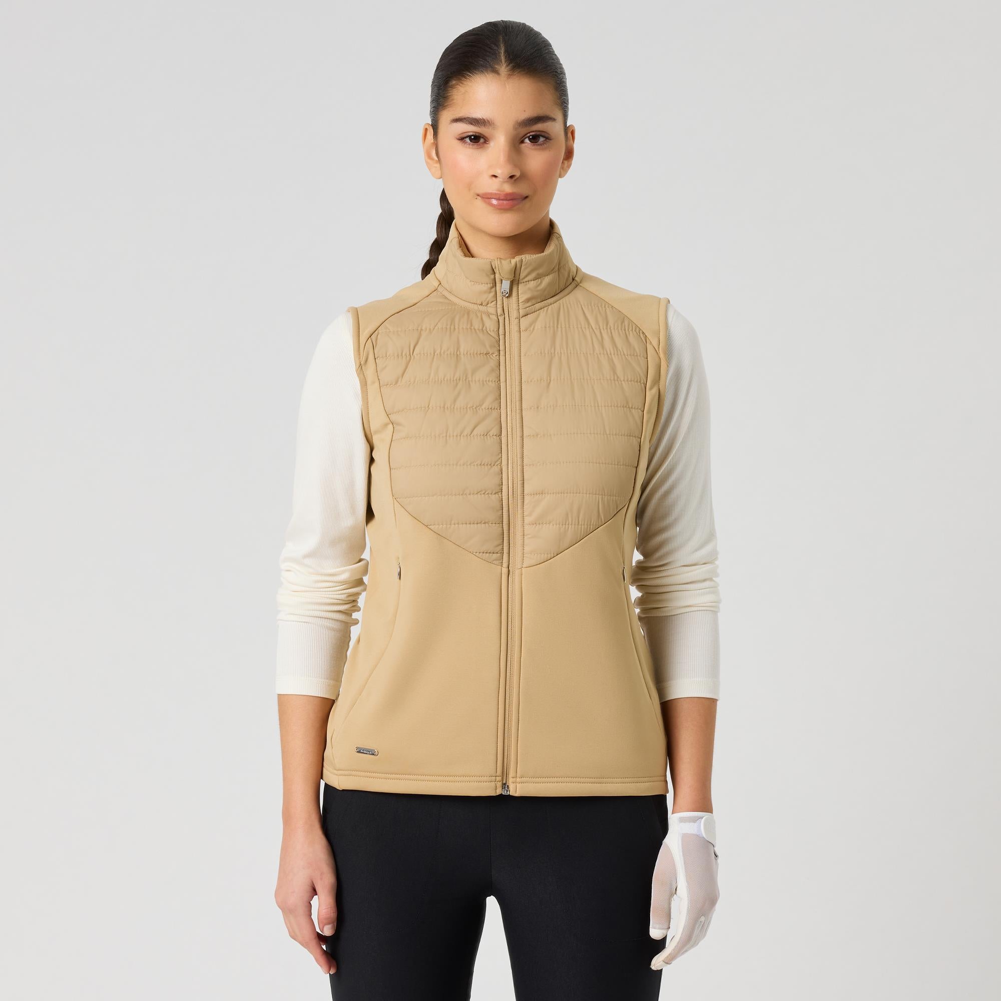 Daily Sports Allos Hybrid Ladies Golf Vest Bark