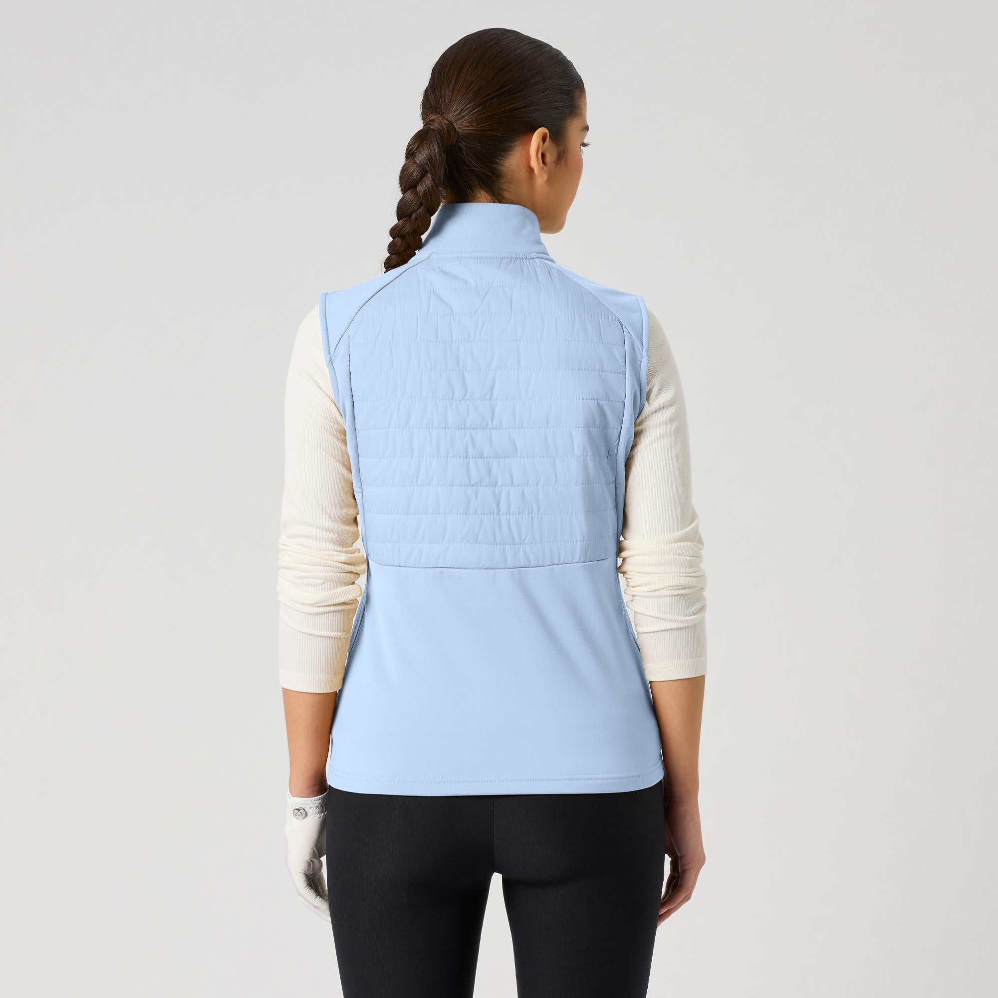 Daily Sports Allos Hybrid Ladies Golf Vest Light Blue