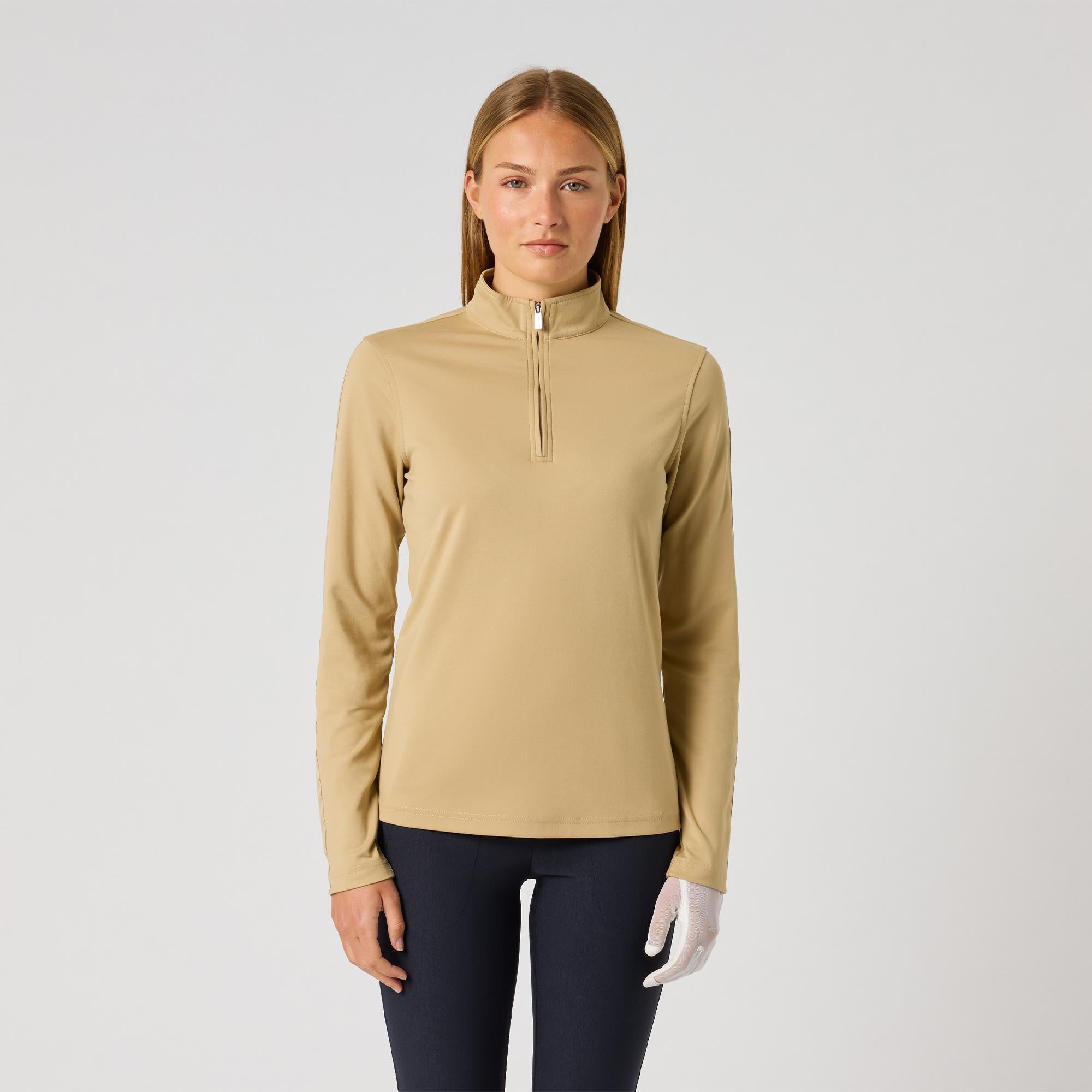 Daily Sports Anna Ladies Golf Mid Layer Bark