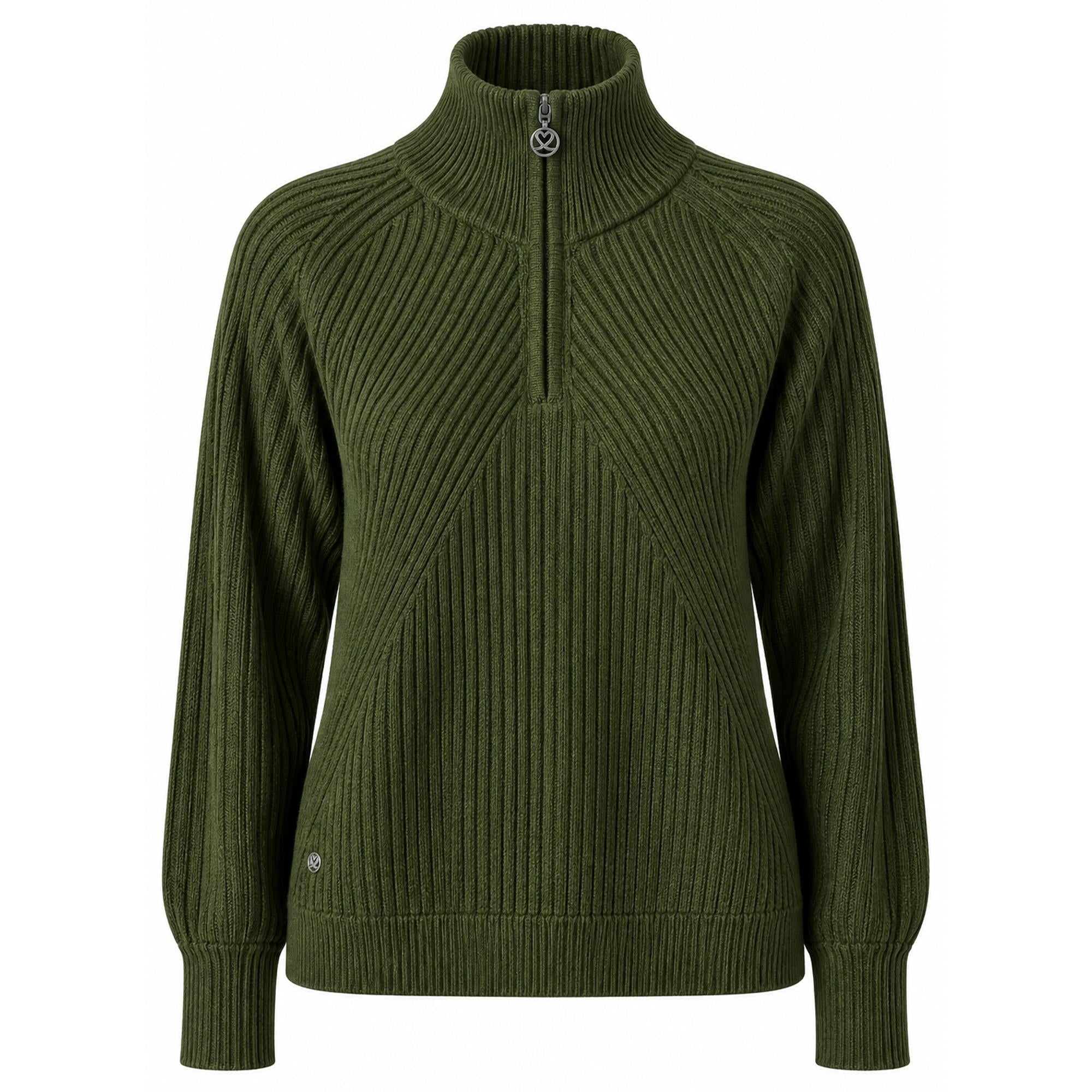 Daily Sports Hudson LS Lined Ladies Golf Pullover Khakora