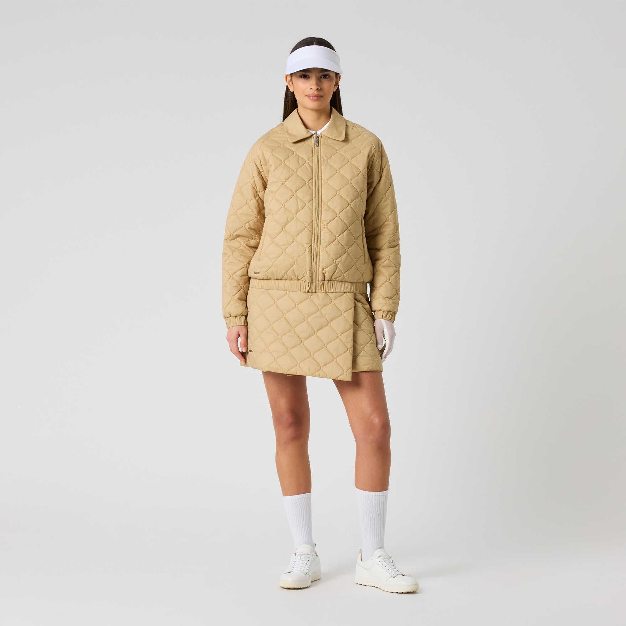Daily Sports Quilted Ladies Jacket Bark