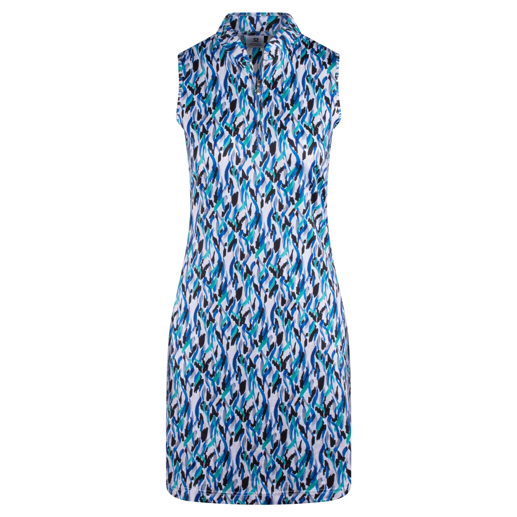 Daily Sports Navara Ladies Sleeveless Golf Dress Abstract