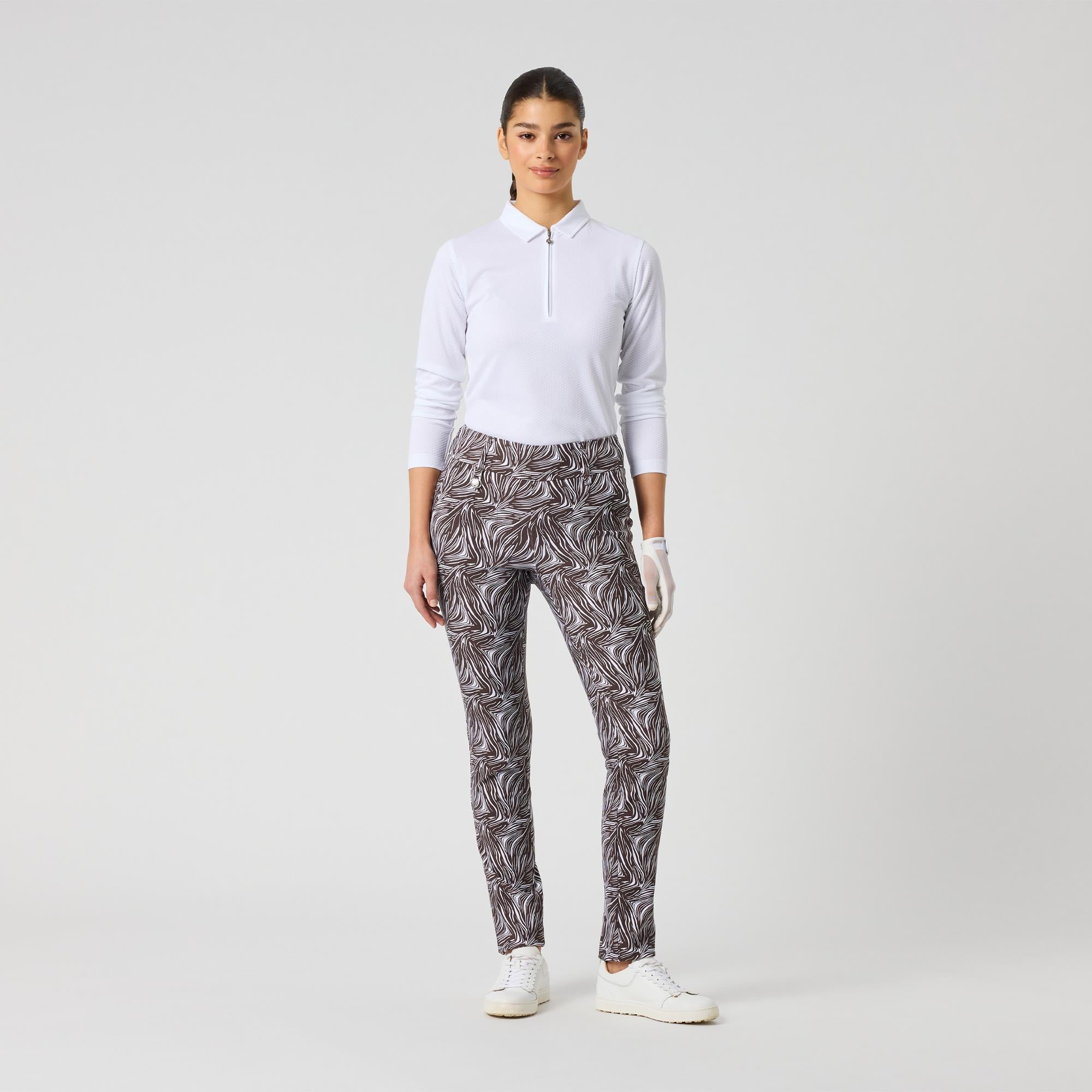 Daily Sports Printed Magic Ladies Golf Pants Zebra 32 Inch