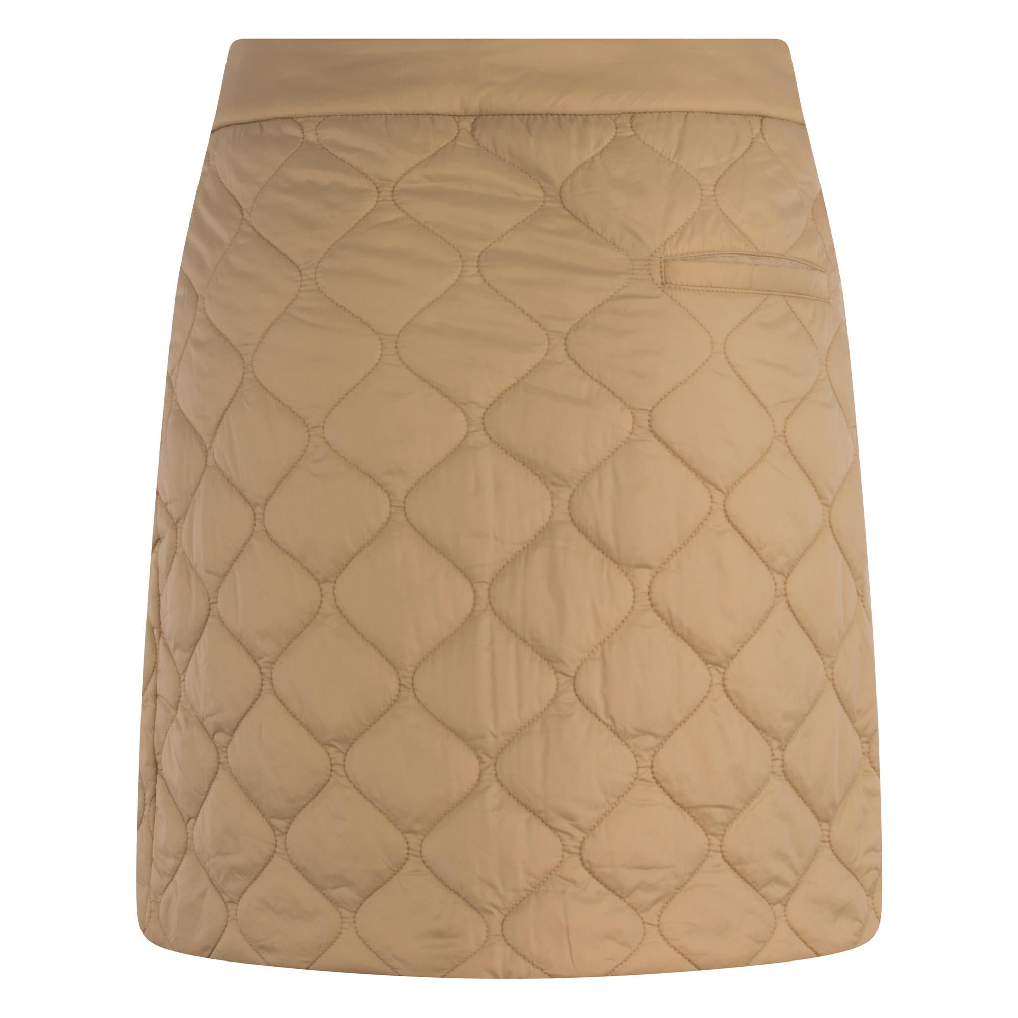 Daily Sports Quilted Ladies Skirt Bark 45CM