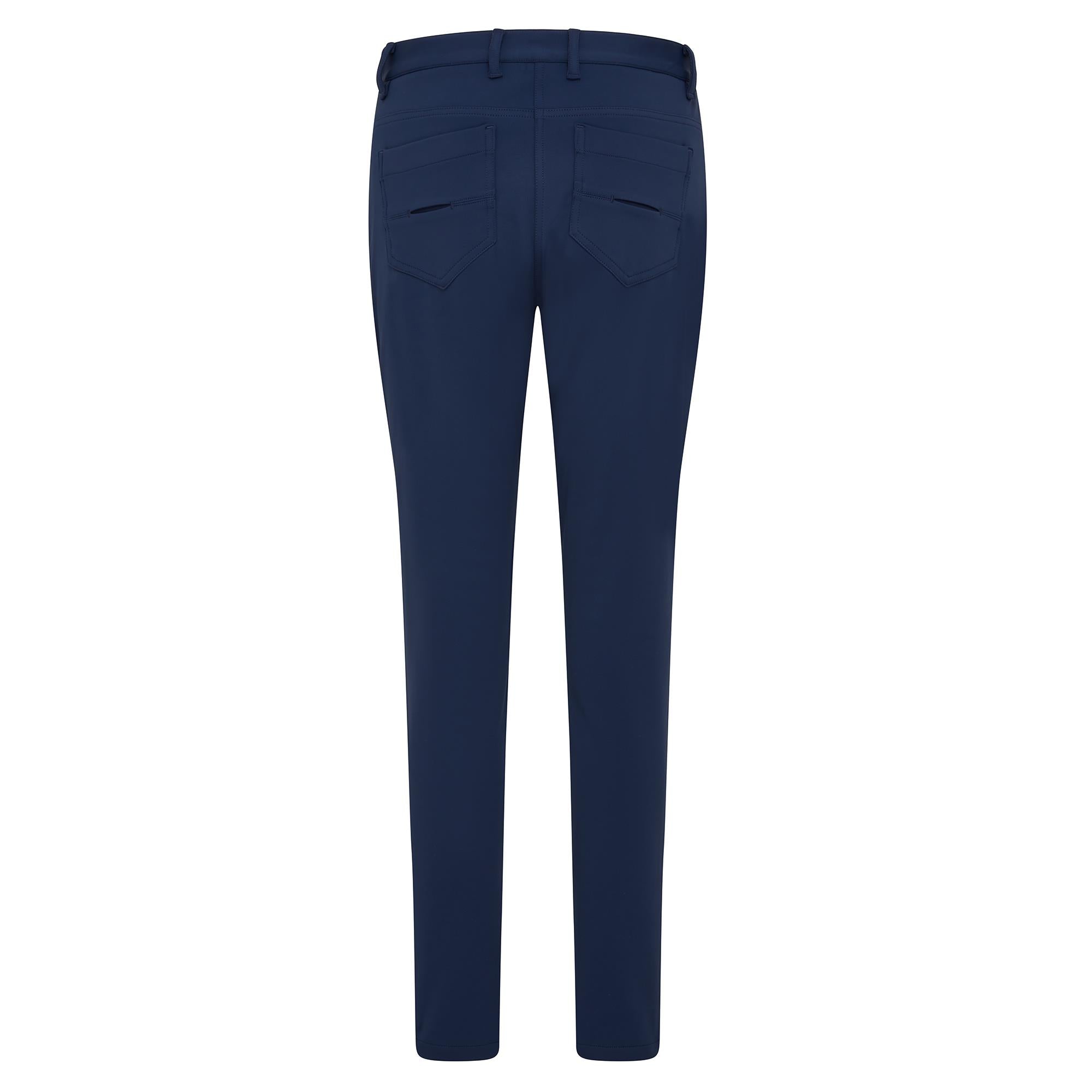 Swing Out Sister Elsa Button & Fly Ladies Winter Golf Trousers Navy Blazer 32 Inch leg
