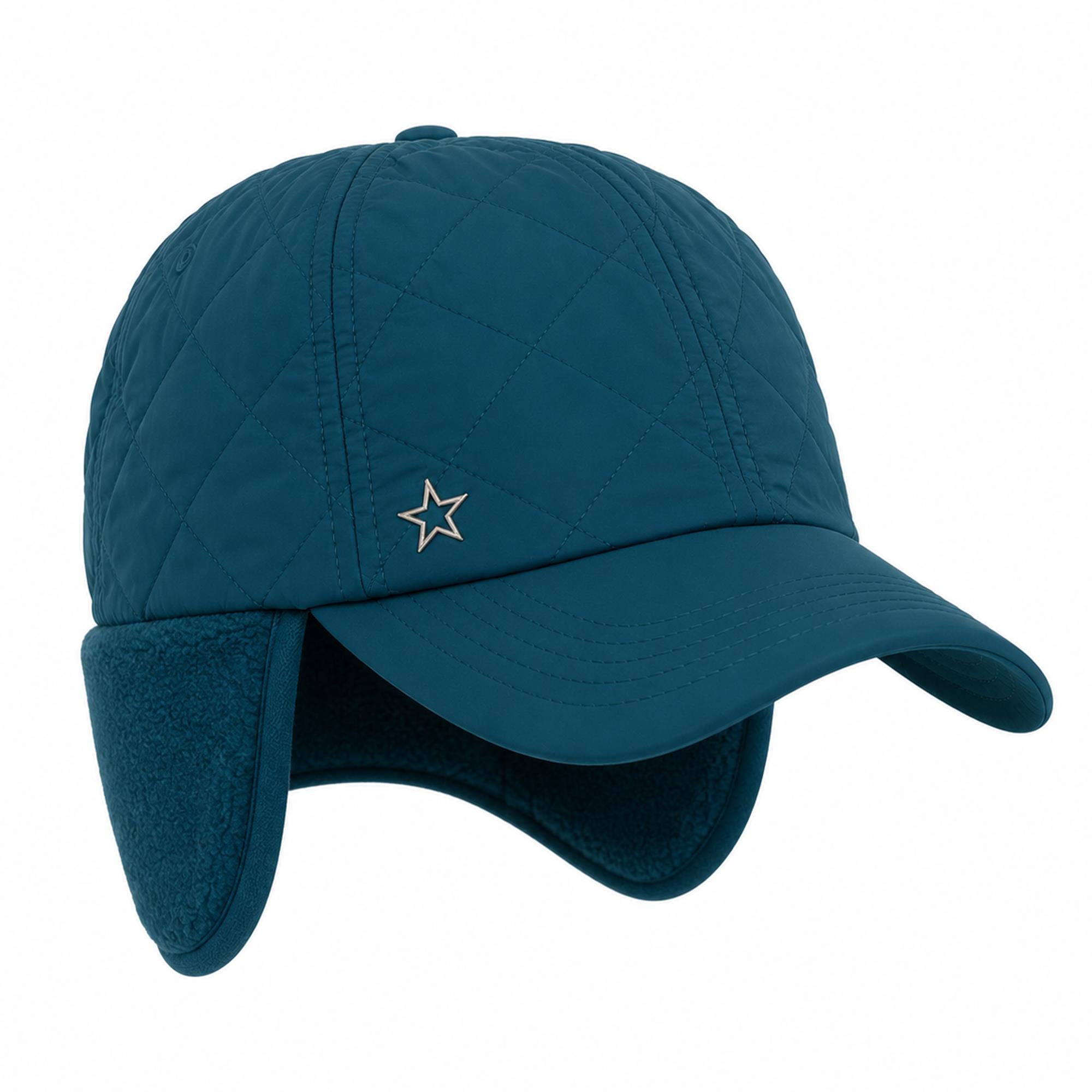 Swing Out Sister Esmeralda Quilted Wind Hat Crystal Teal