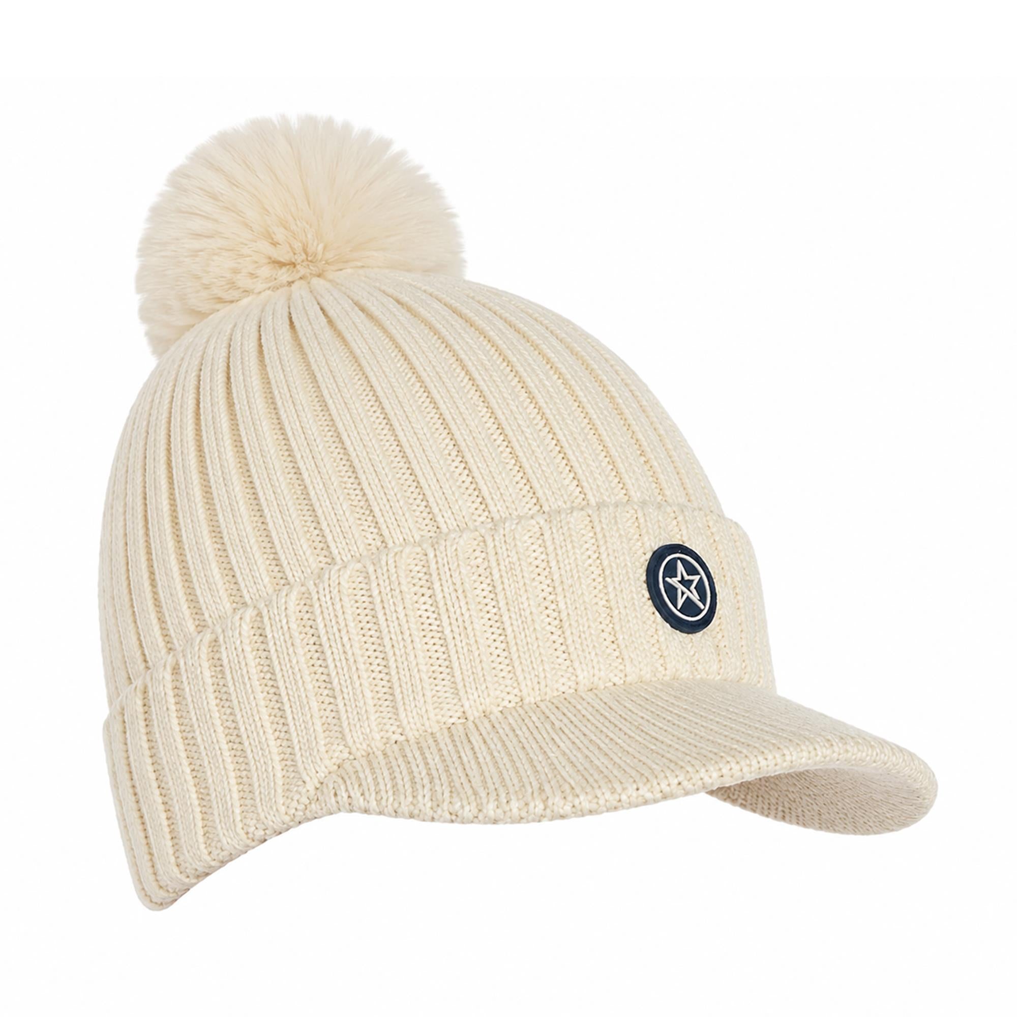 Swing Out Sister Polly Peak Bobble Hat Twilight Winter White