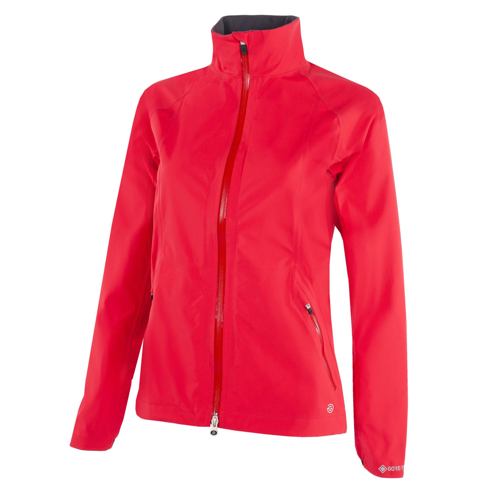 Galvin Green Adele Paclite Gore-Tex Ladies Waterproof Golf Jacket Rose