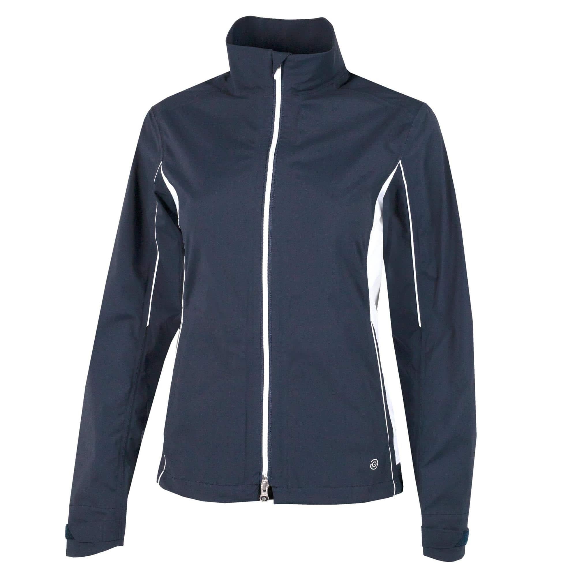 Galvin Green Aila Gore-Tex Paclite Waterproof Ladies Golf Jacket Navy/White