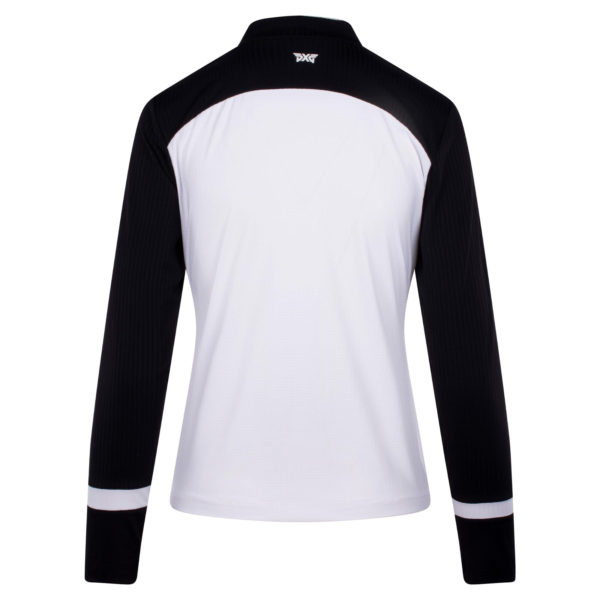 PXG Colour Block Quarter Zip Ladies Golf Mid Layer – Back View