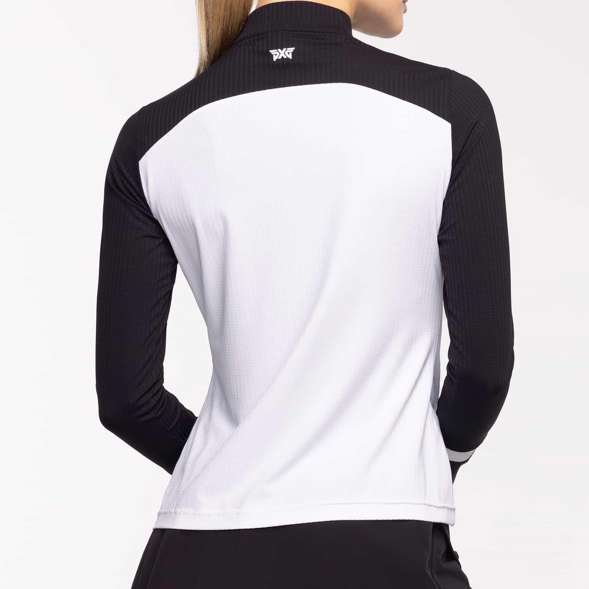 PXG Ladies Golf Mid Layer in Black – Back View on Model