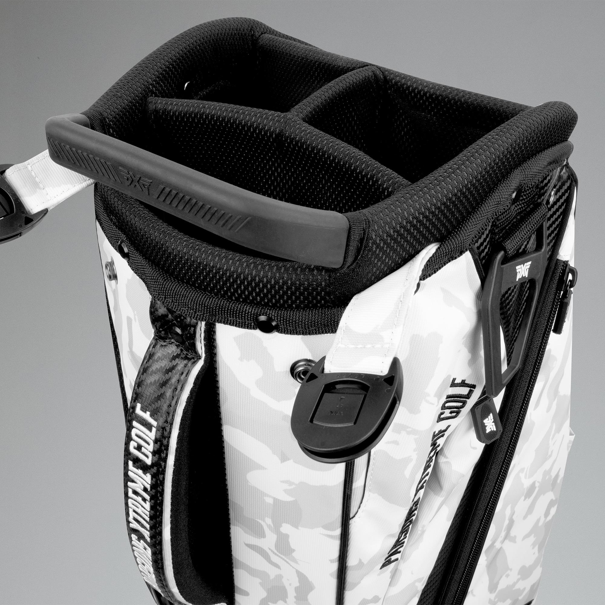 PXG Fairway Camo Carry Stand Bag – Top Divider Layout