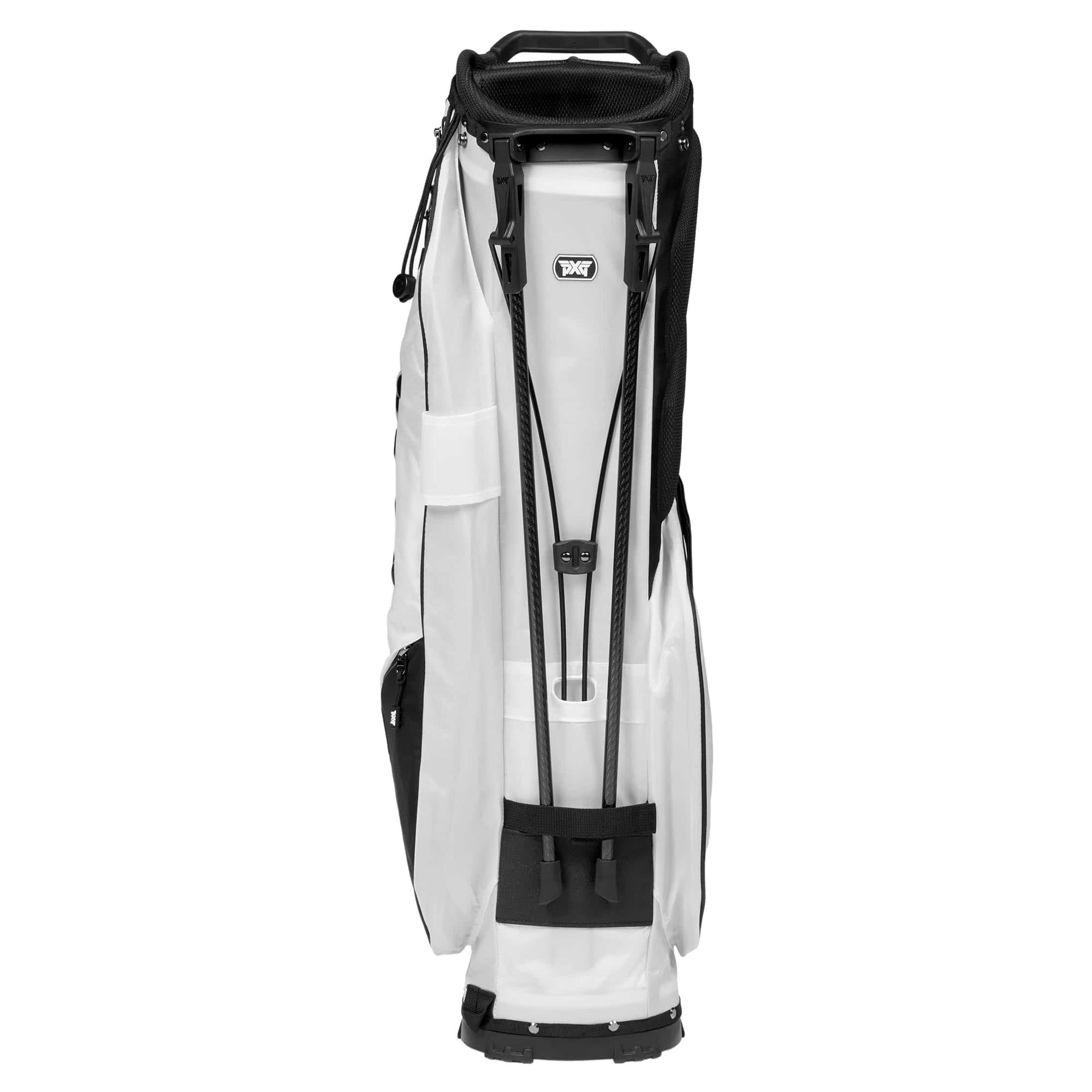 Back View 2 of PXG Xtreme Carry Stand Golf Bag in White