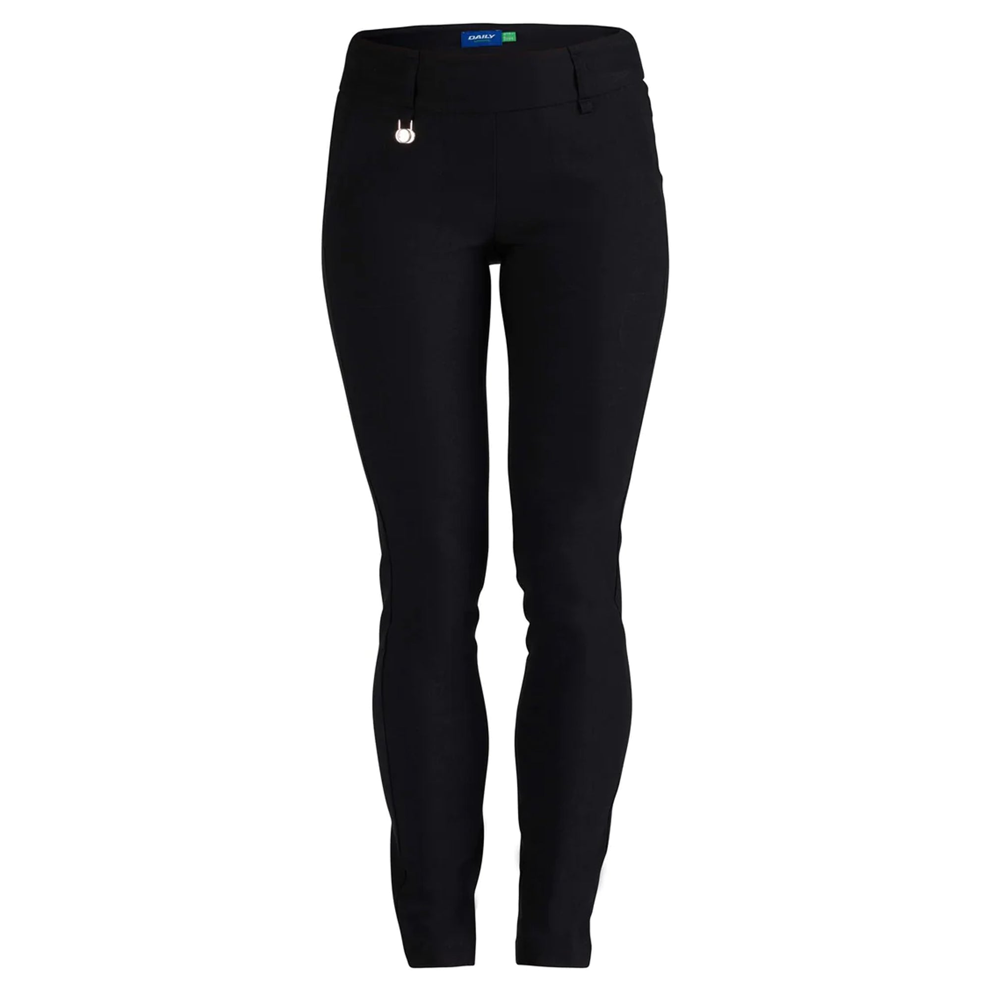 Daily Sports Ladies Pull-On Capris with Super-Stretch Finish in Black –  GolfGarb