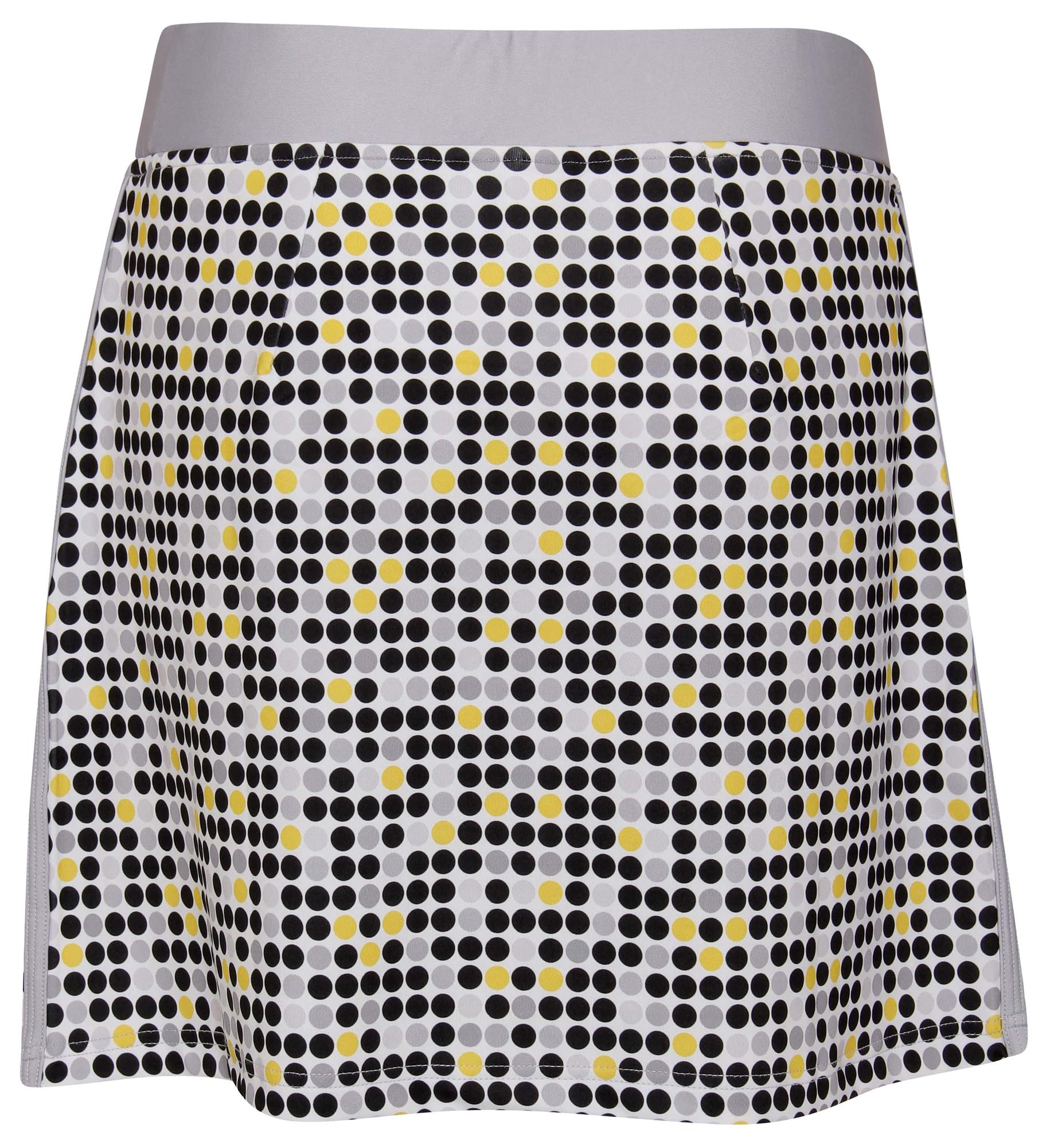 Girls Golf Ladies Dots Skort Black