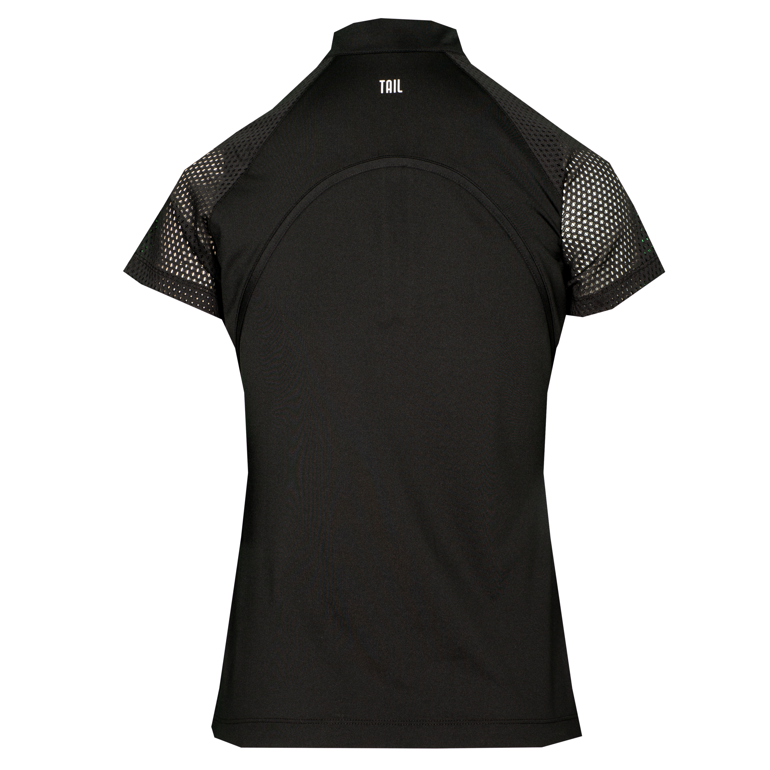 Tail Clea Raglan Sleeve Ladies Golf Polo Shirt Onyx