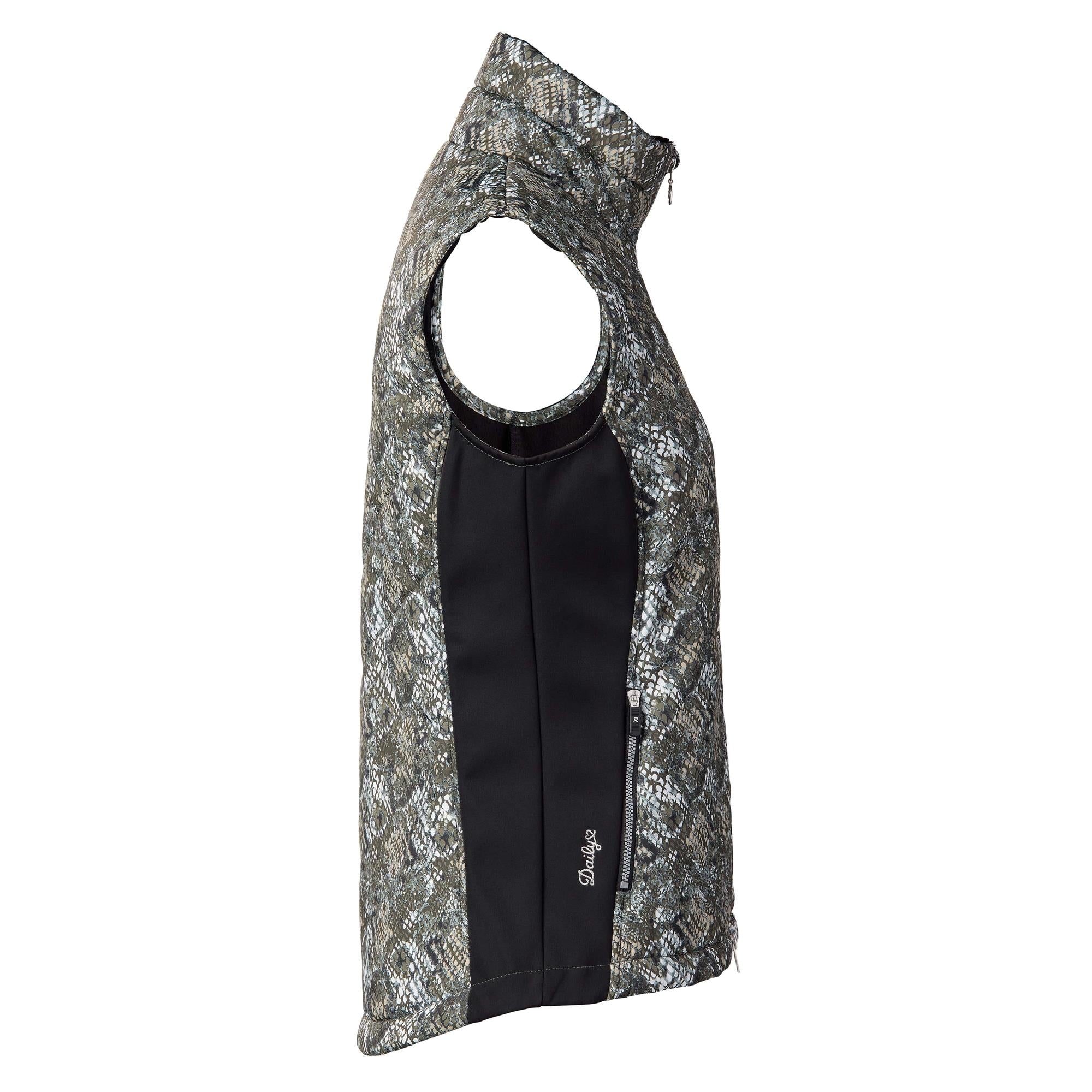 Daily Sports Esmeralda Ladies Quilted Golf Gilet Cypress Green