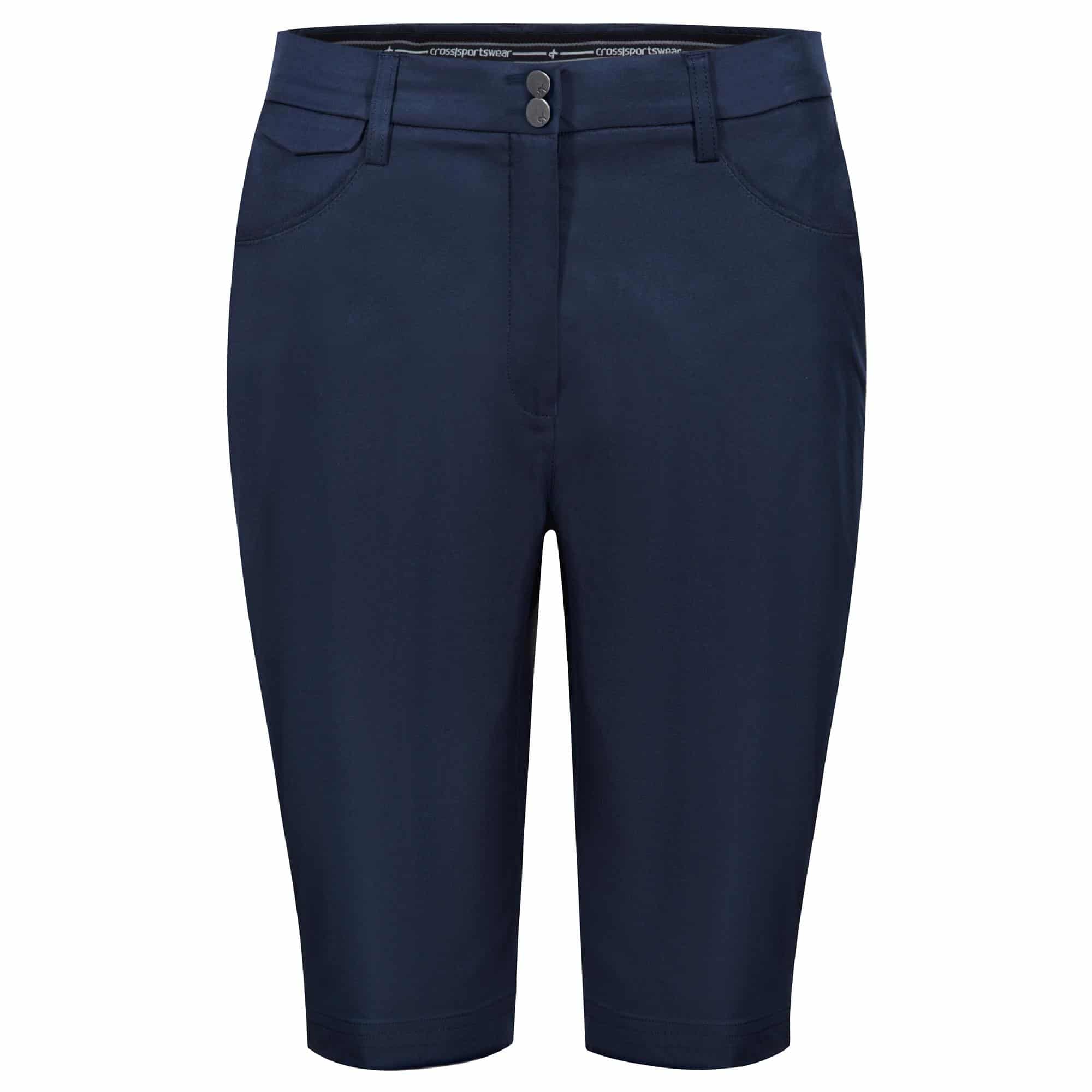 Cross Stretch Ladies Golf Shorts Navy Cross stretch ladies golf shorts navy