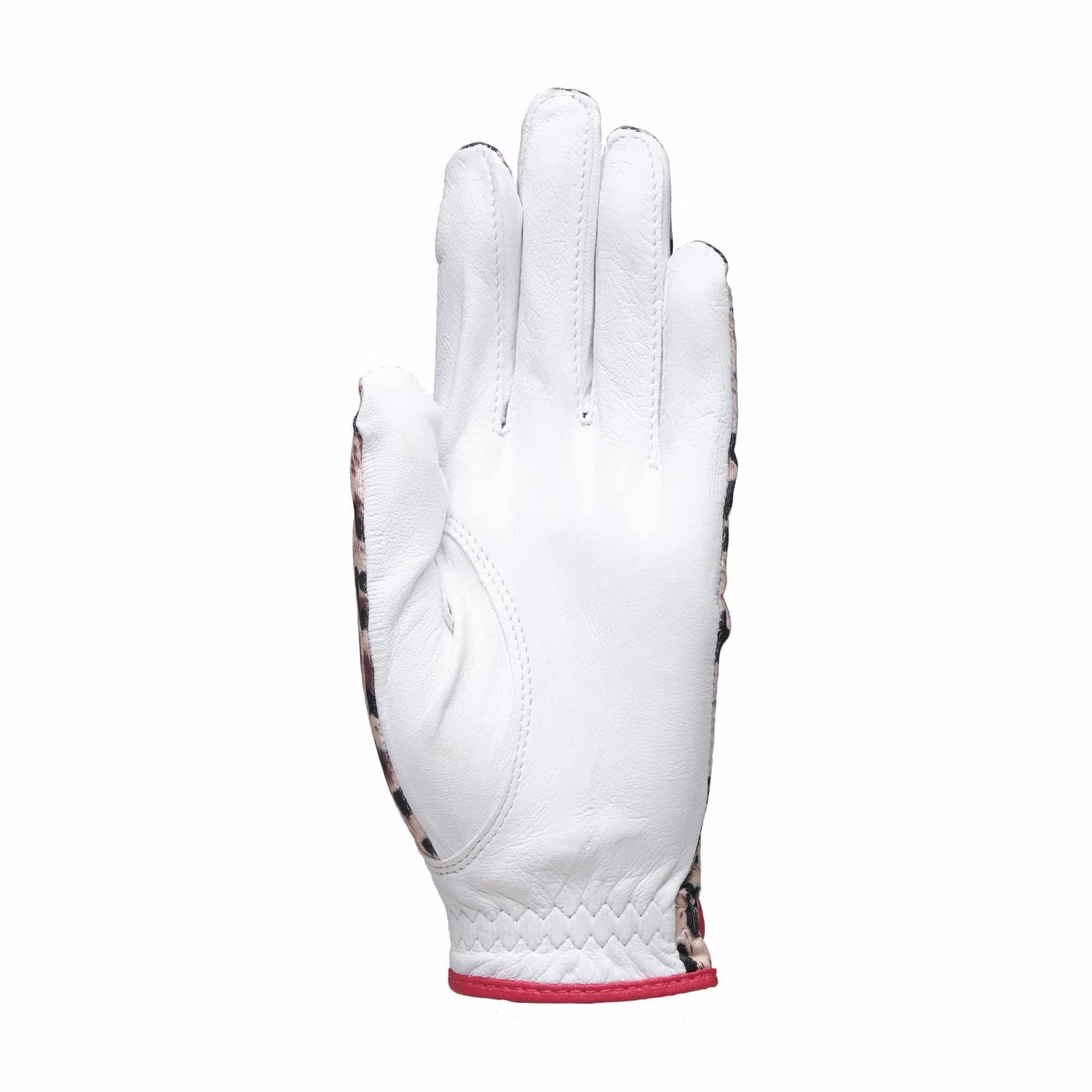 Glove It Visiera Da Golf Leopardo Per Donna - Taglia Unica Con Coulisse Regolabile, Protezione UV, SPF 50