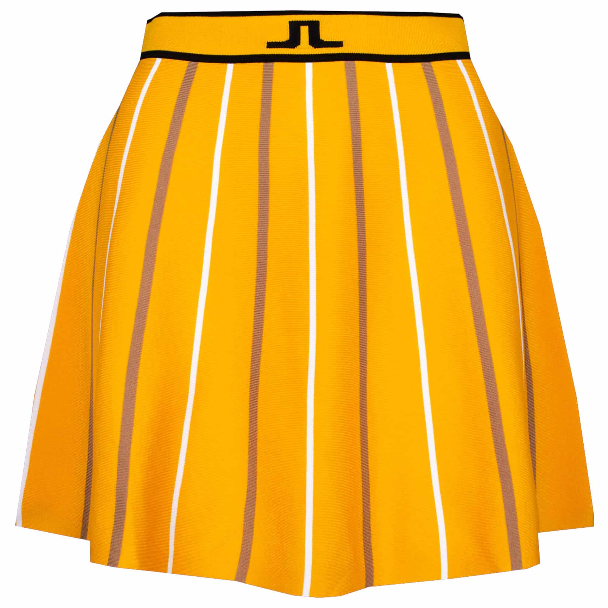 J Lindeberg River Knitted Ladies Golf Skirt Daylily