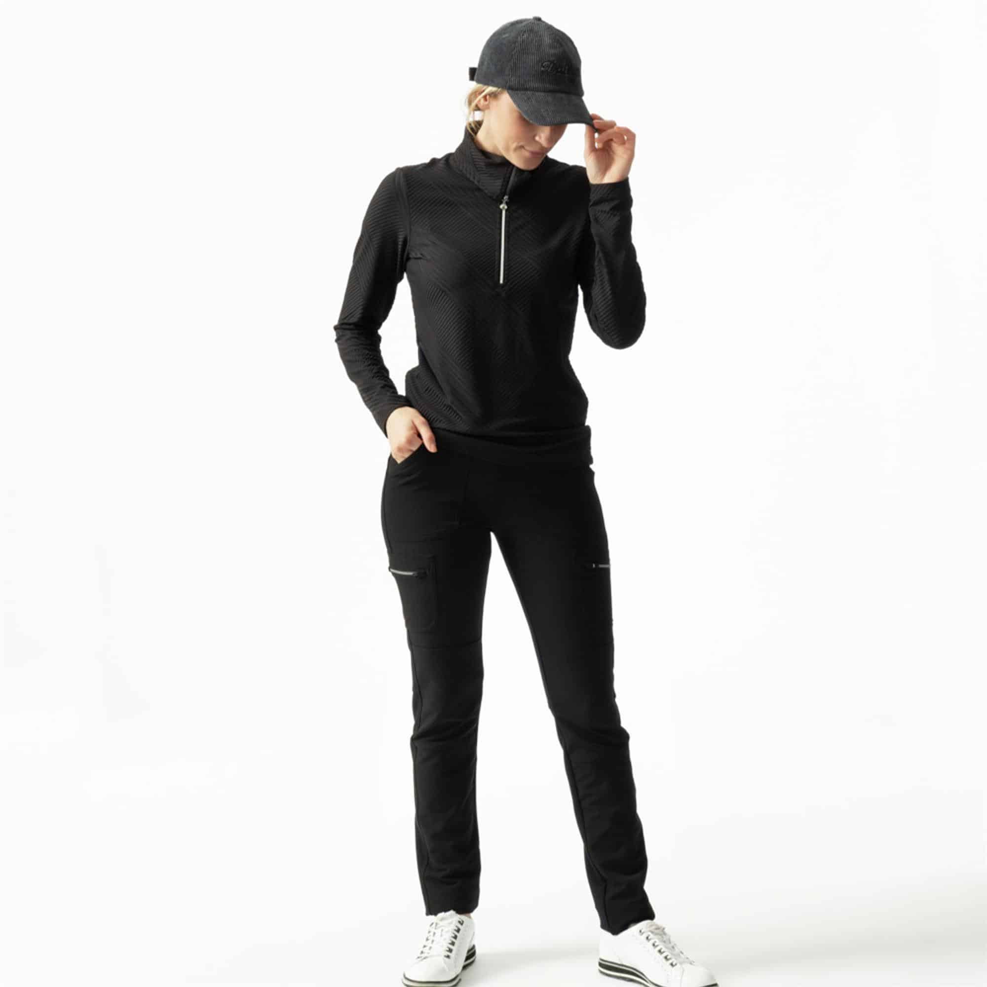 Daily Sports Floy Ladies Golf Roll Neck Black