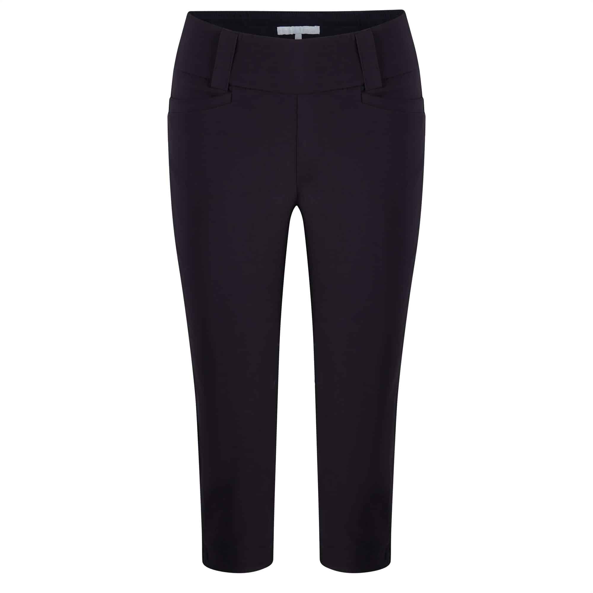 Swing Out Sister Core Pull On Ladies Golf Capris Navy