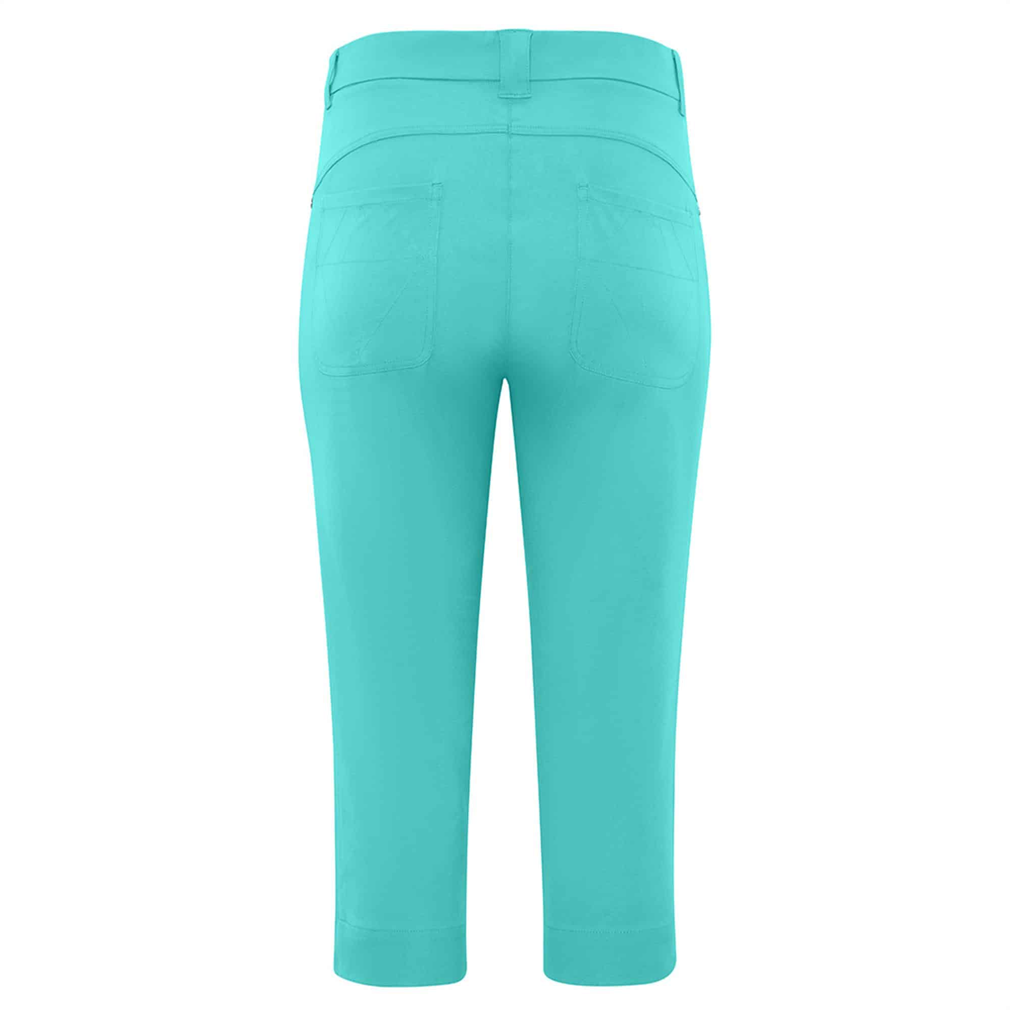 Pure Golf Trust Ladies Golf Capris Ocean Blue 70CM