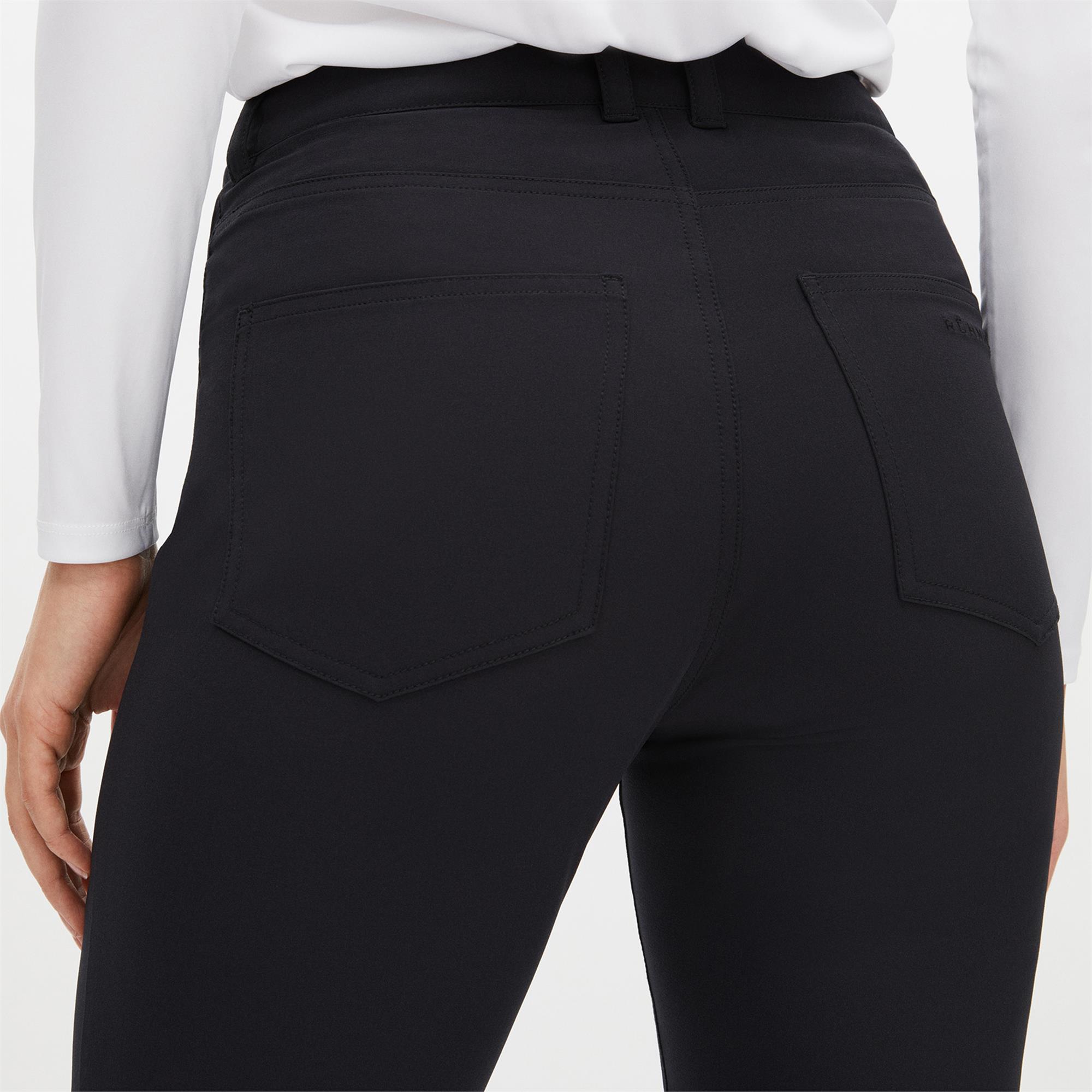 Rohnisch Jessie High Stretch Slim Fit Ladies Golf Pants Black - NEW! 2022