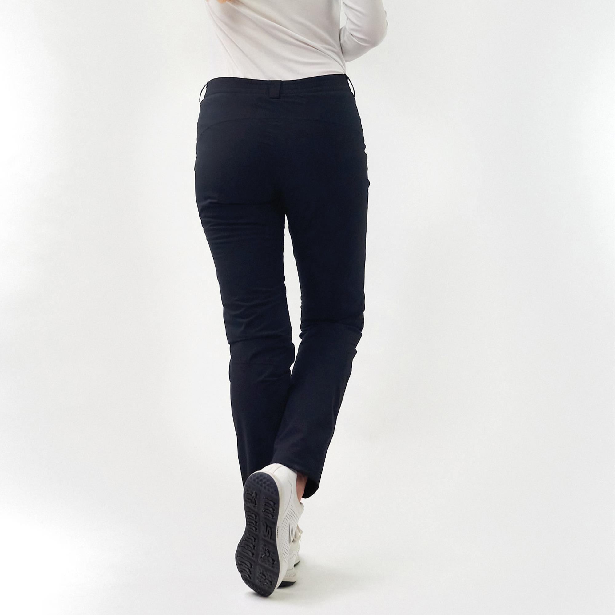 Pure  Golf Cascade Waterproof Lined Ladies Golf Trousers Navy