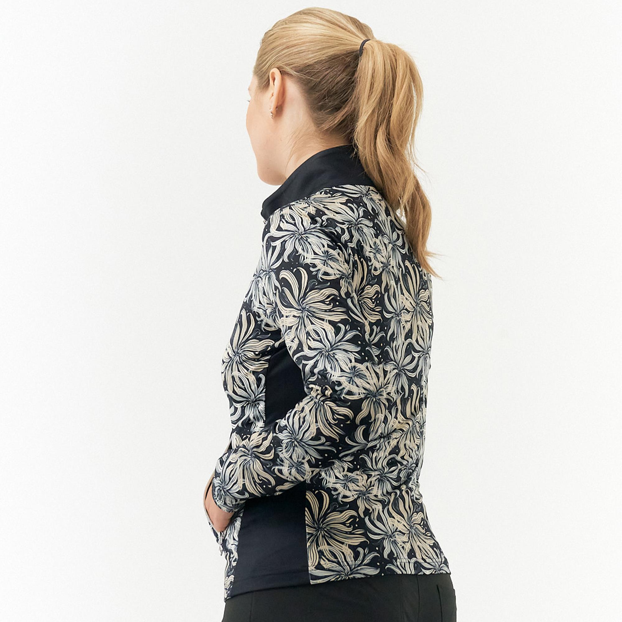 Pure Golf Auttie Winterweight Ladies Golf Jacket Champagne Orchid