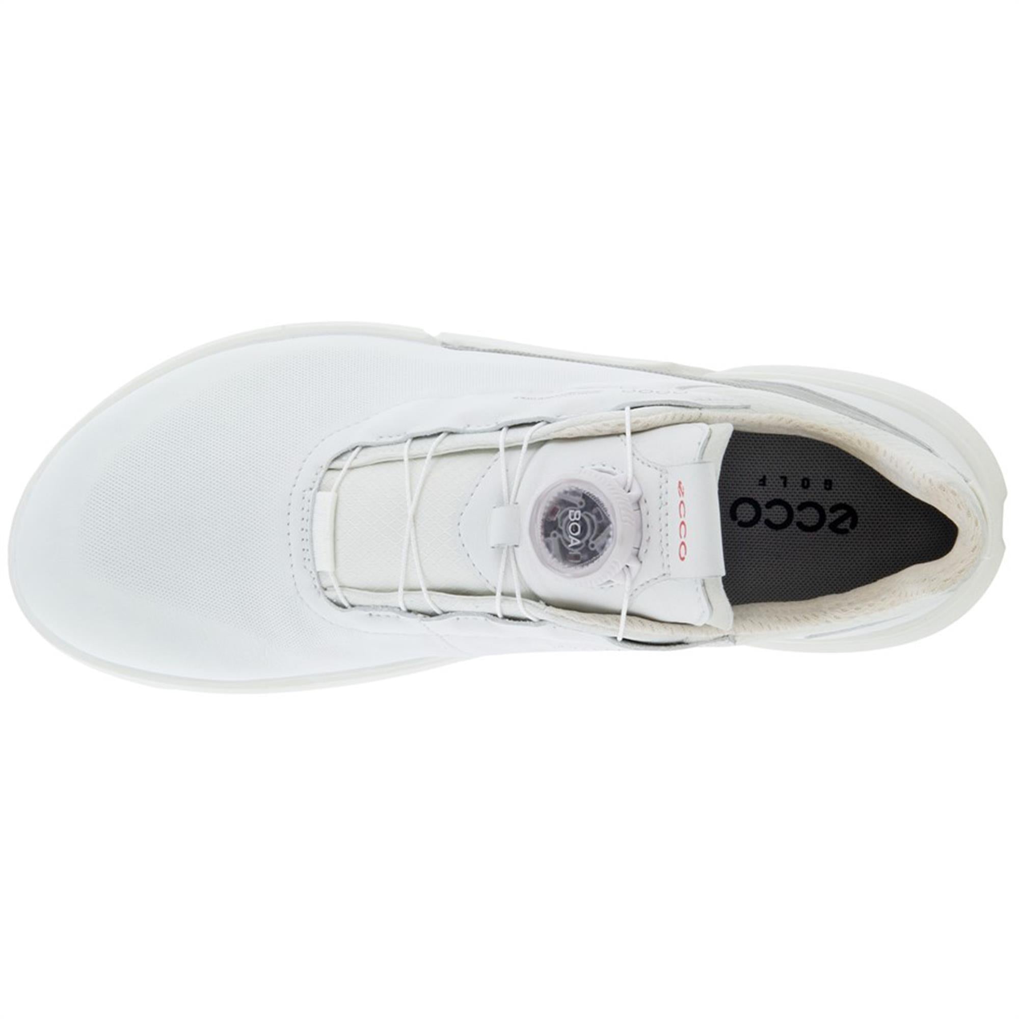 Ecco Biom H4 BOA Gore-Tex Ladies Golf Shoe White/Concrete